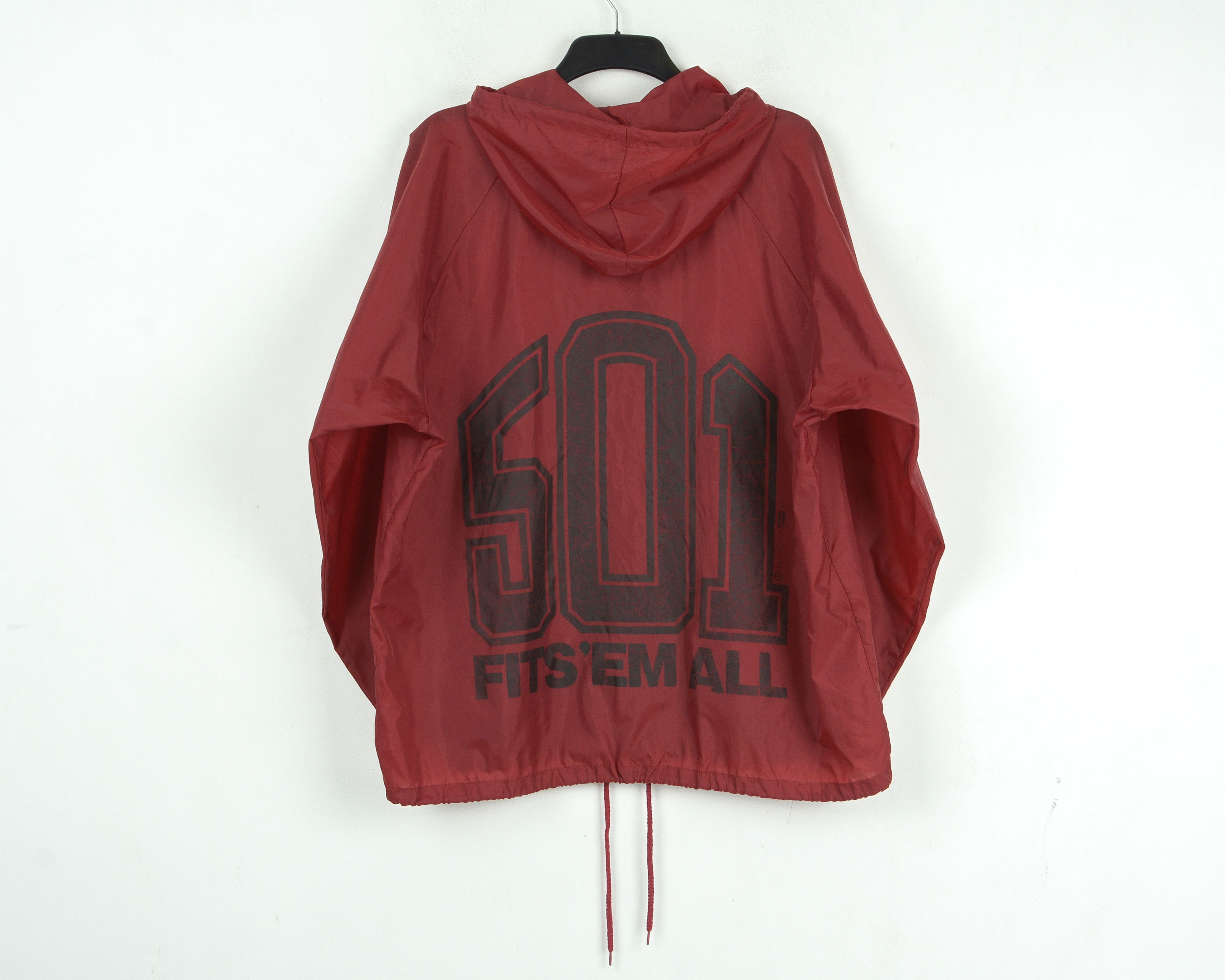 Levi's 501 FITS EM ALL Lightweight VTG Jacket Windbreaker Raincoat Size US L / EU 52-54 / 3 - 5 Thumbnail
