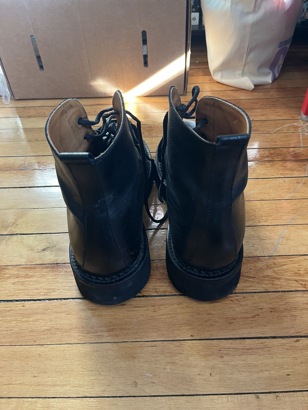 Yuketen Goodyear welt Paratrooper in miniato black Size US 10 / EU 43 - 6 Thumbnail