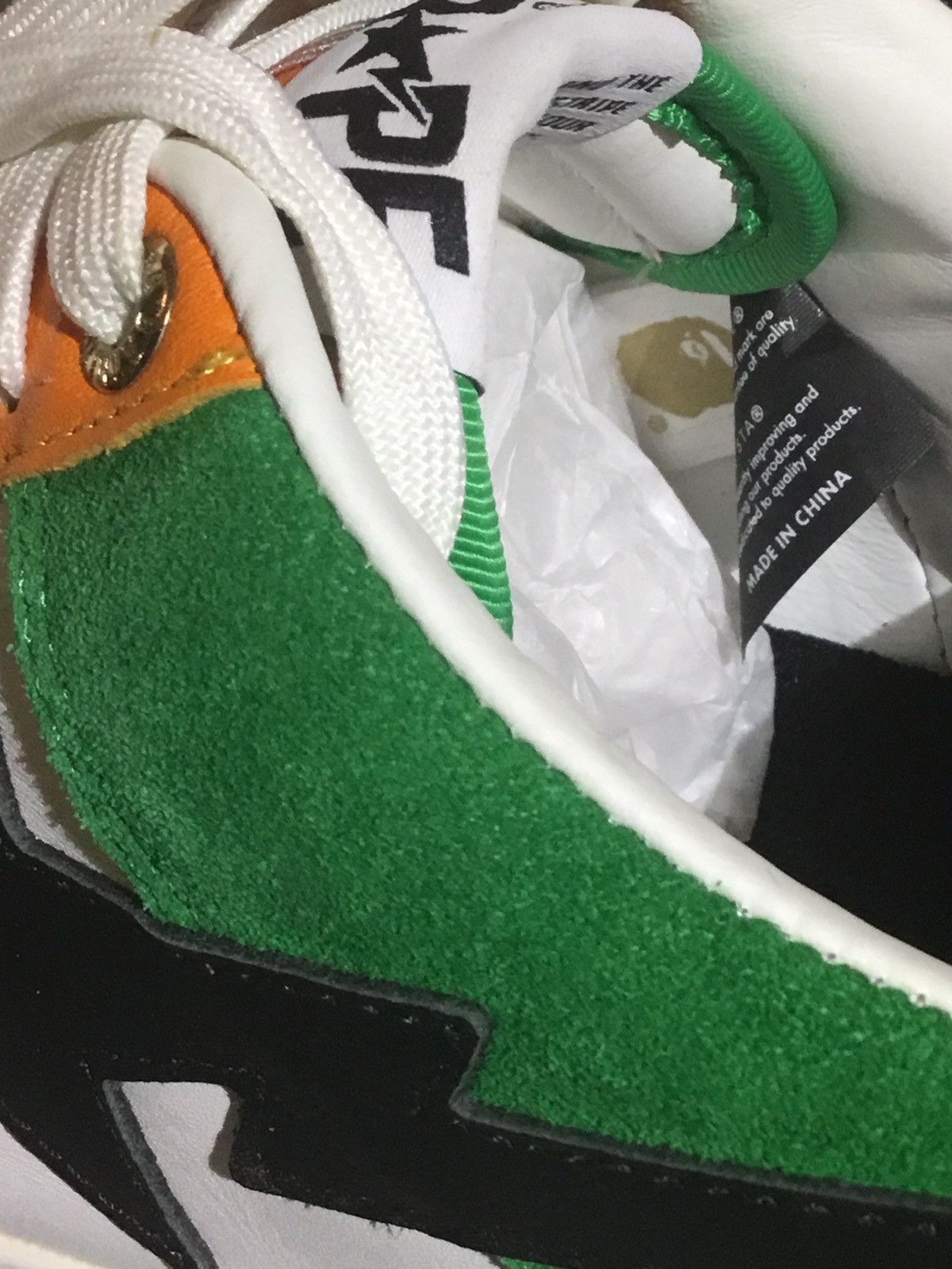 Bape BAPE Olympic Bapesta DS US11 Size US 11 / EU 44 - 7 Thumbnail