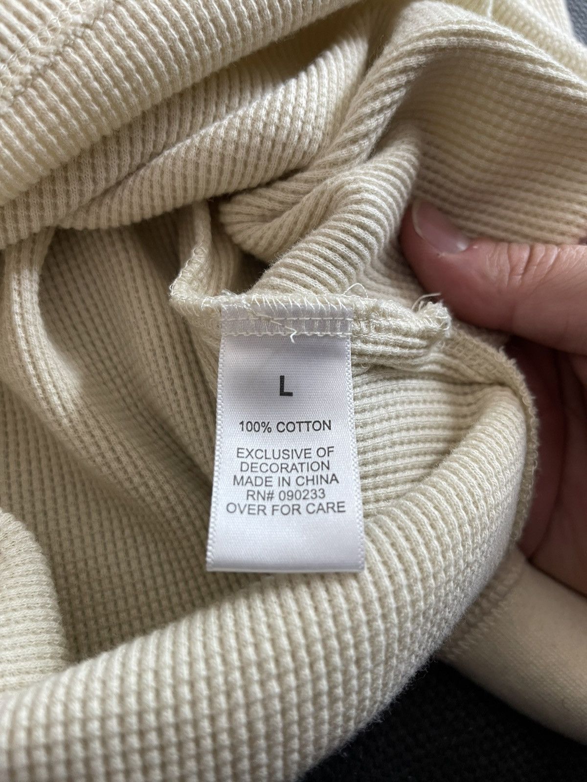 Fear of God Vintage Fear of God Waffle long sleeve FOG Size US L / EU 52-54 / 3 - 3 Thumbnail