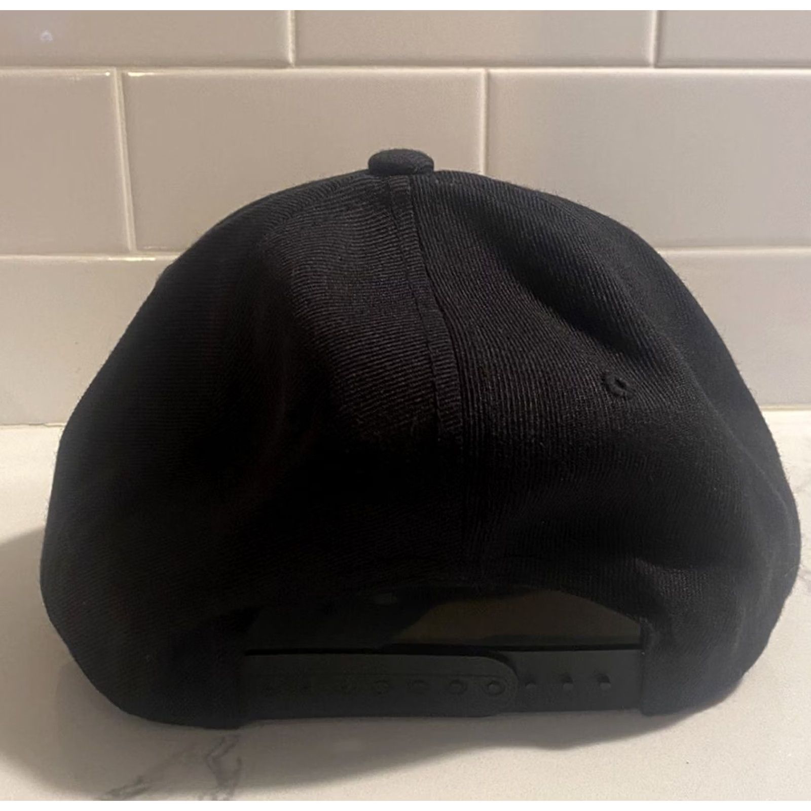 Vintage Riton Optics Mountain Patch Black Snapback Hat Mens Adjustable Hat Black Snapback Logo American Wool Acrylic Summer Spring Fall Size ONE SIZE - 5 Thumbnail