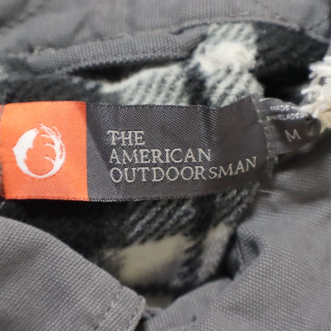 Vintage The American Outdoorsman Fleece Lined Jac Shirt Jacket Gray Men's M Size US M / EU 48-50 / 2 - 5 Thumbnail