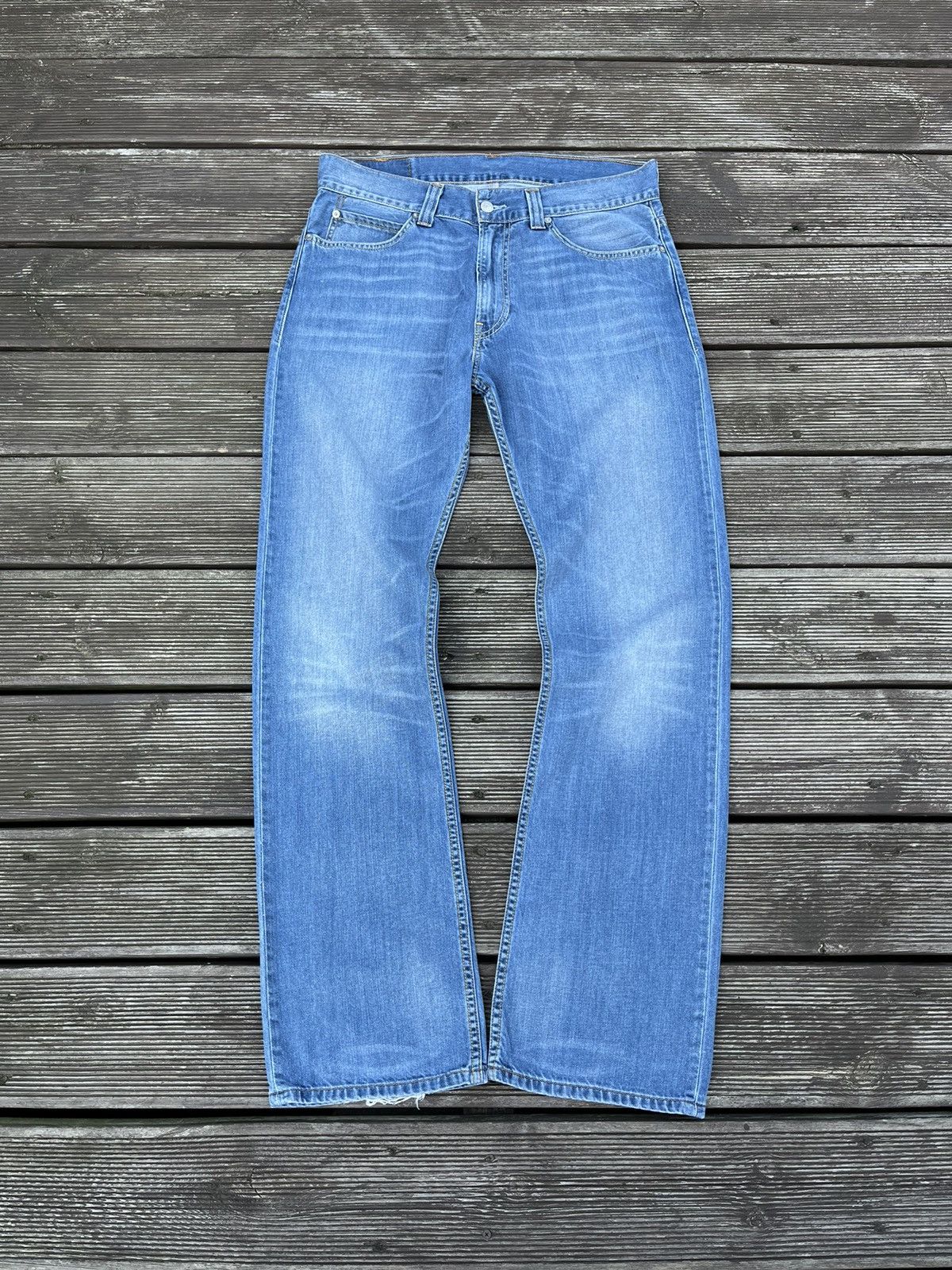 Levi's Vintage 90's Levis 506 34x34 Blue Classic Jeans Pants @196 Size US 34 / EU 50 - 9 Thumbnail