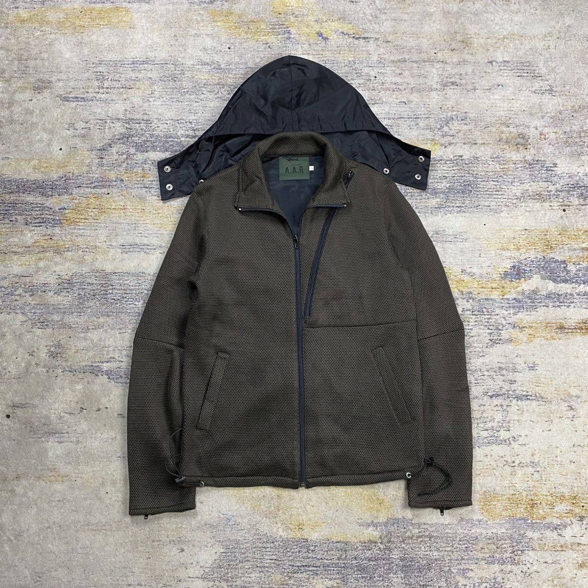 Yohji Yamamoto Vintage A.A.R Yohji yamamoto bikers mesh jacket Size US M / EU 48-50 / 2 - 2 Thumbnail