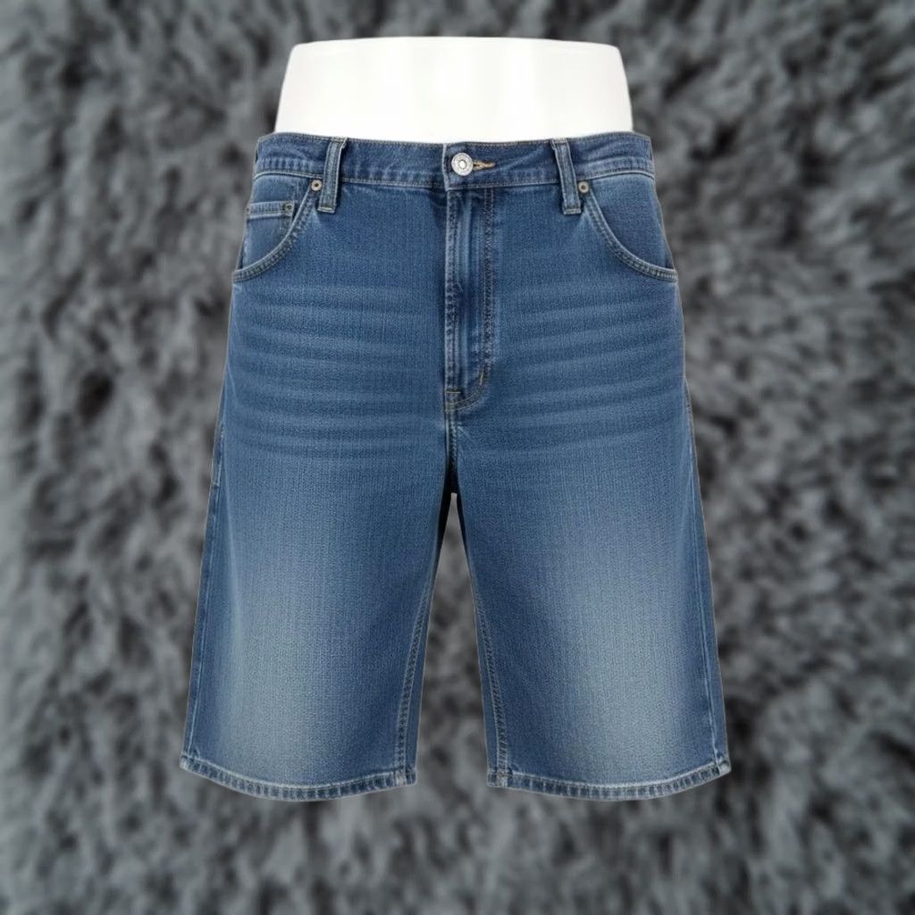 Dickies Dickies Shorts Mens 38 Blue Cargo Relaxed Fit Denim 11 Inseam Pockets Size US 38 / EU 54 - 1 Thumbnail