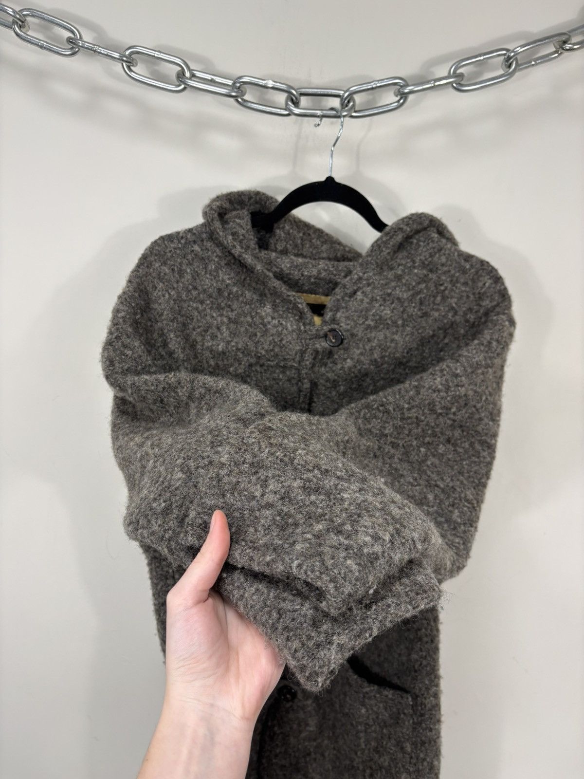 Other Moessmer Tiroler Loden Women’s Grey Wool Blend Duffle Coat Size S / US 4 / IT 40 - 9 Thumbnail