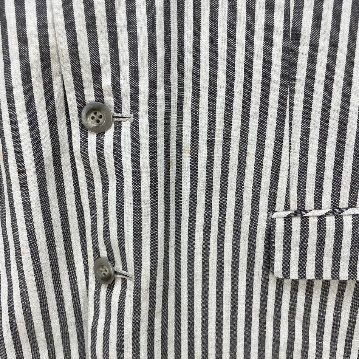 Ermenegildo Zegna 💥Vintage Ermenegildo Zegna Stripes Jacket Size US M / EU 48-50 / 2 - 7 Thumbnail
