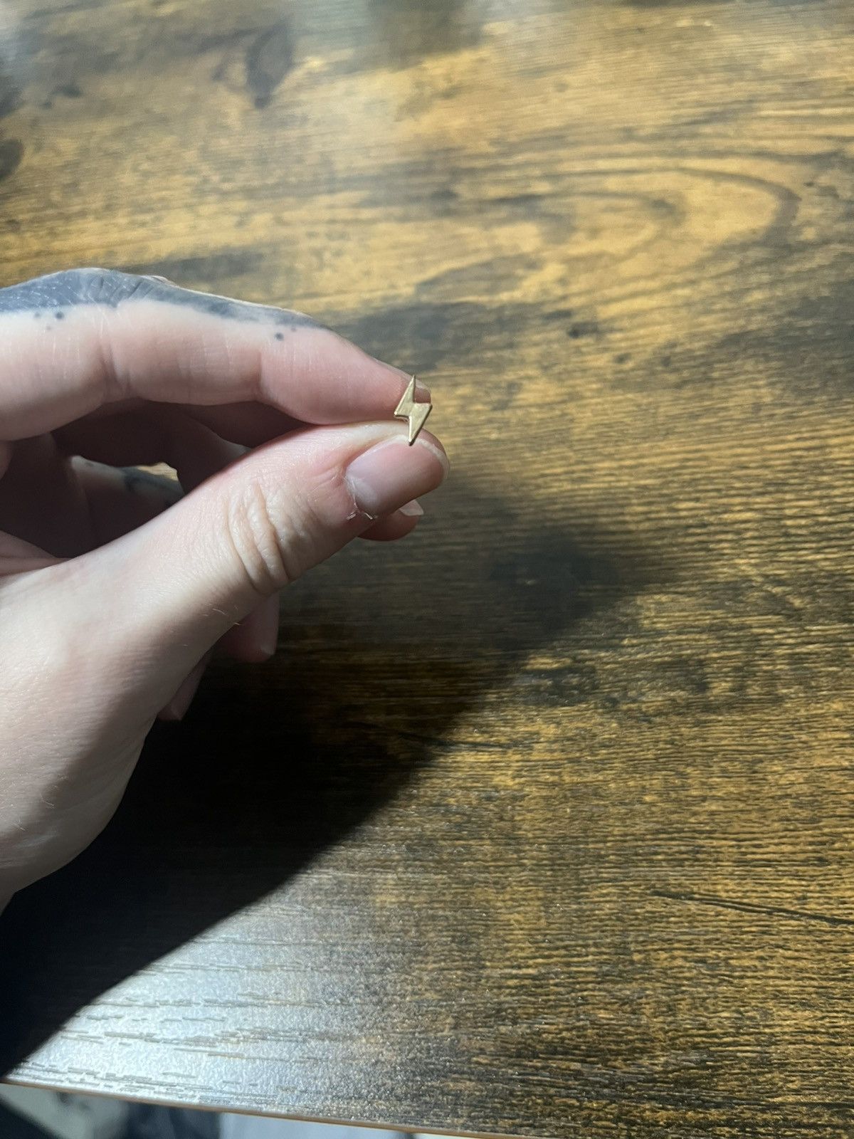 Other Gold lightning earrings Size ONE SIZE - 1 Thumbnail