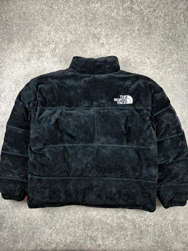 Supreme Supreme The North Face Men's Black Suede Down Jacket Size M Size US M / EU 48-50 / 2 - 2 Thumbnail