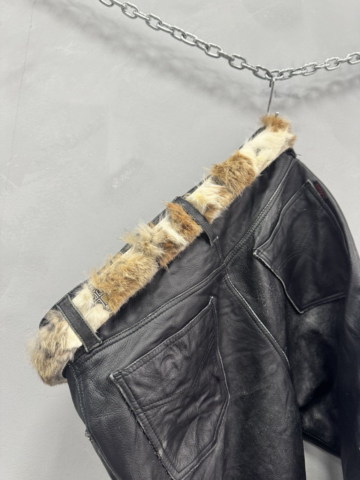 If Six Was Nine Rare Fur If Six Was Nine fur crosses gothic opium belt y2k Size ONE SIZE - 4 Thumbnail
