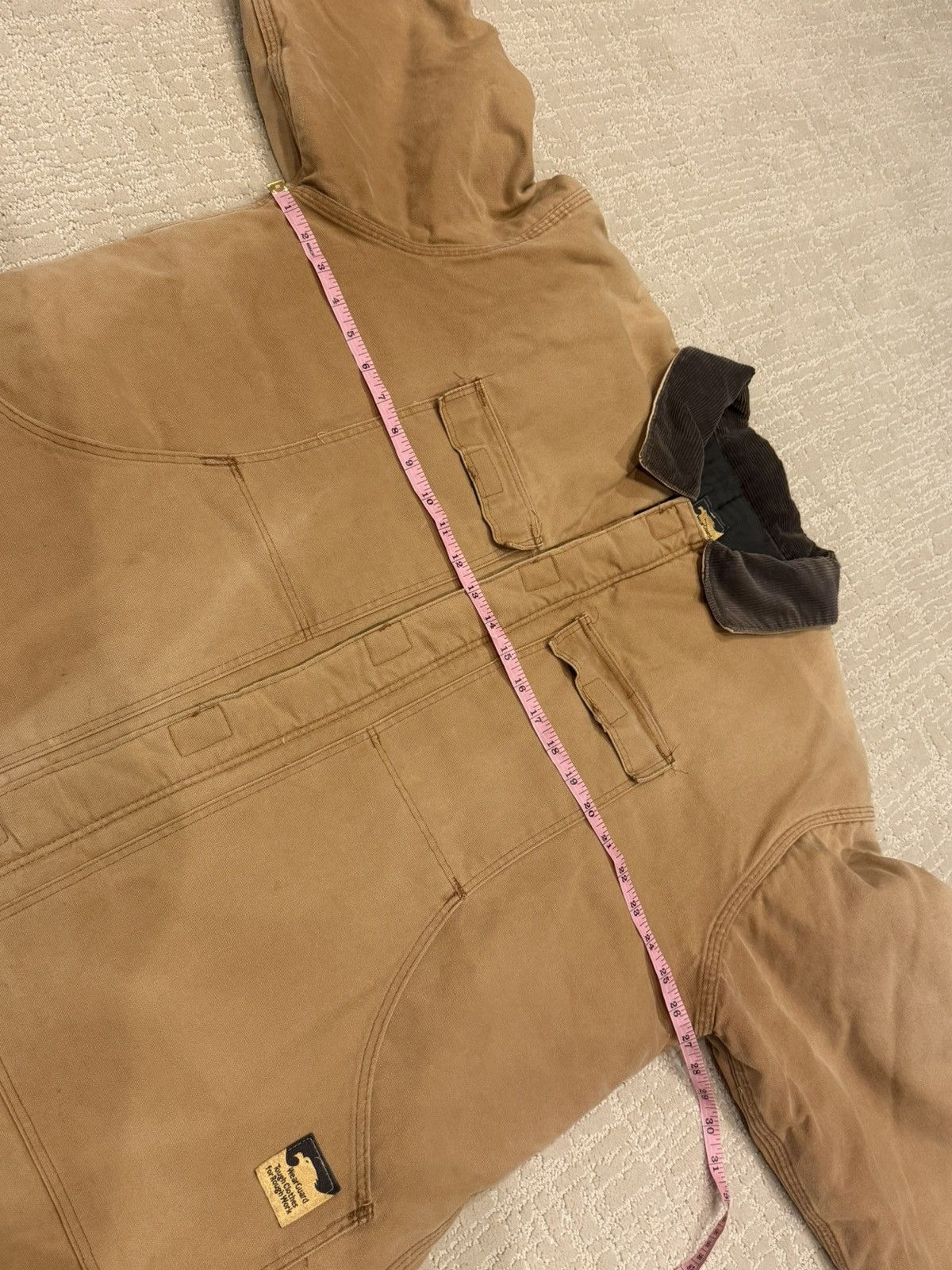 Carhartt Vintage Sunfaded Workwear Jacket Size US XL / EU 56 / 4 - 3 Thumbnail
