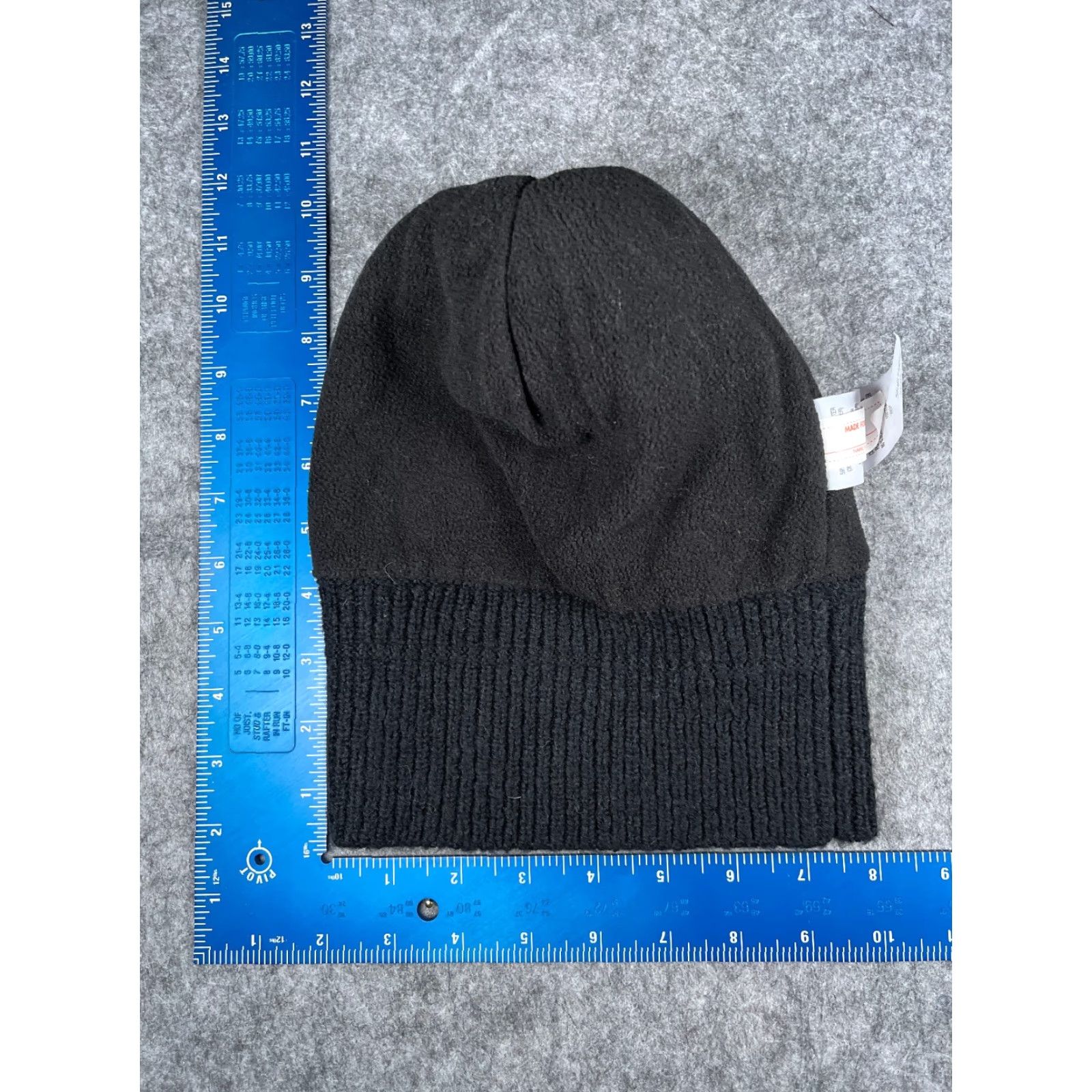 Vintage Target Beanie Toque Adult One Size Black Knit Faux Fur Pom Outdoor Ski Womens Size ONE SIZE - 6 Thumbnail