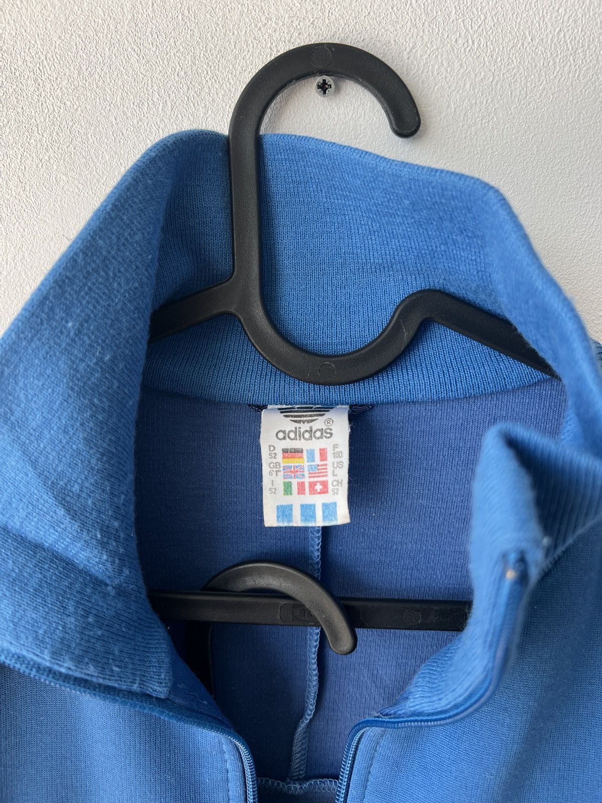 Adidas Vintage Adidas 80s Blue Track Suit Size 52 Made In Austria Size US M / EU 48-50 / 2 - 4 Thumbnail