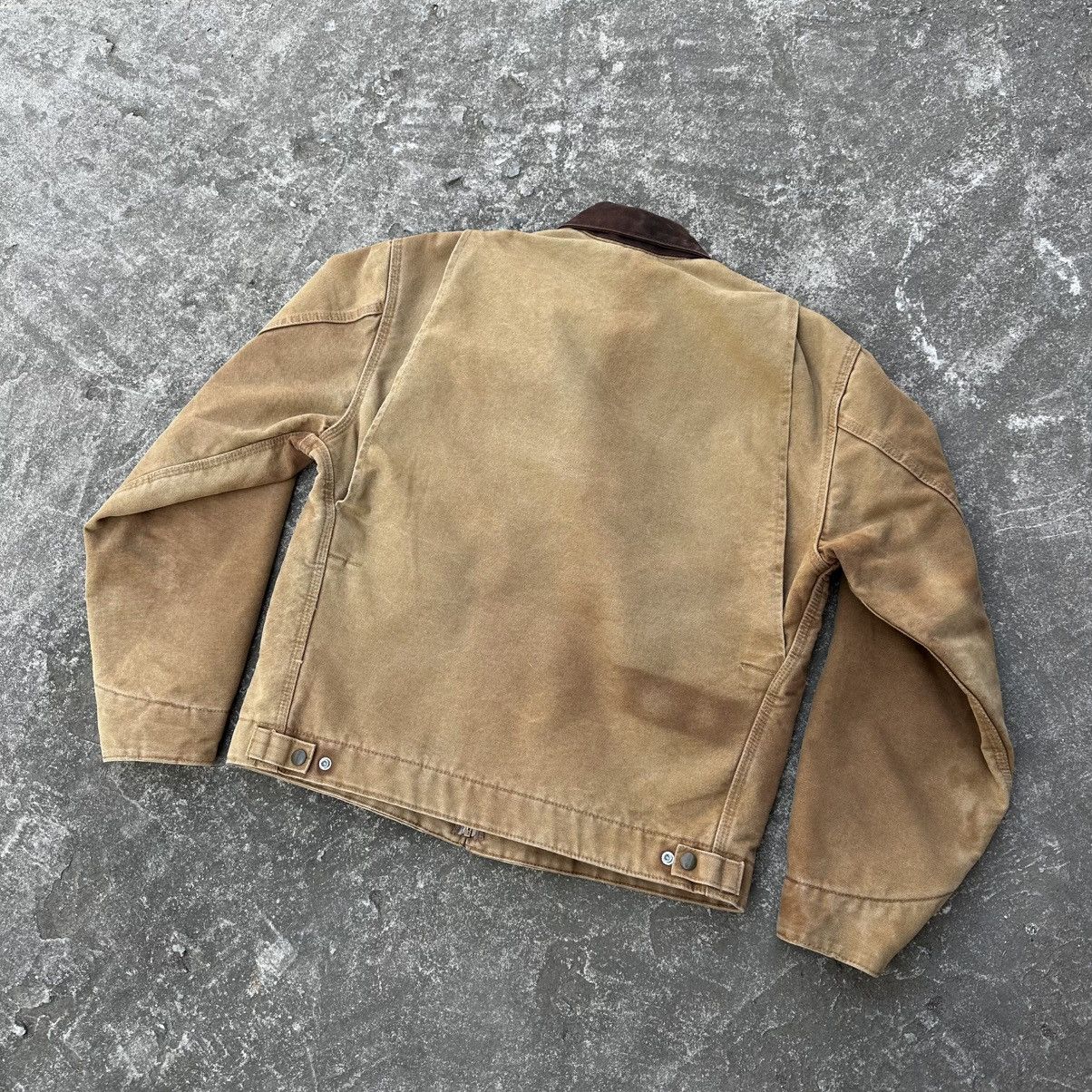 Carhartt Crazy Vintage Faded Carhartt Detroit Jacket J97 BRN Size US M / EU 48-50 / 2 - 9 Thumbnail