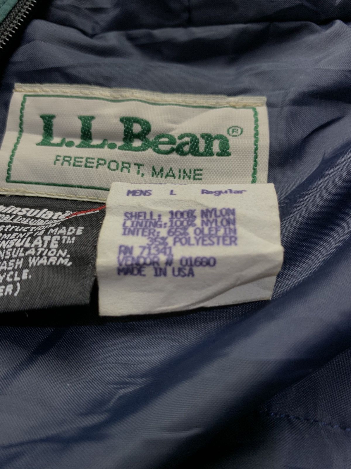 L.L. Bean 🐍 SOLD 🐍 Vintage 90s L.L Bean Thinsulate Anorak Jacket Size US L / EU 52-54 / 3 - 9 Thumbnail