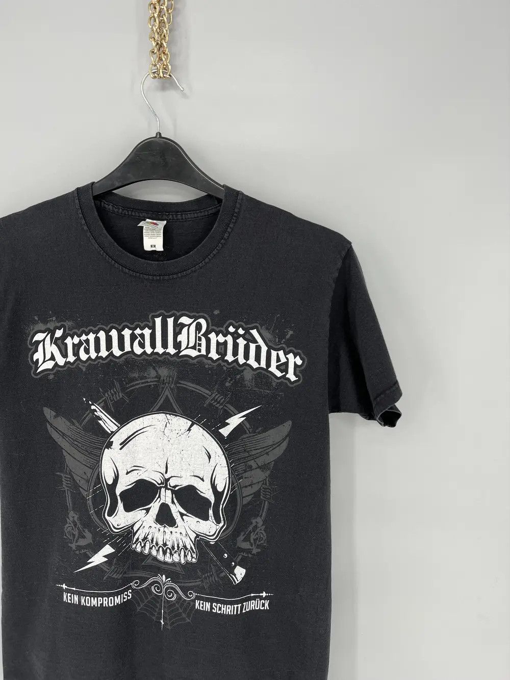 Band Tees Vintage Y2K Krawallbrüder Metal T Shirt Band Tee Skulls tee Size US M / EU 48-50 / 2 - 5 Thumbnail