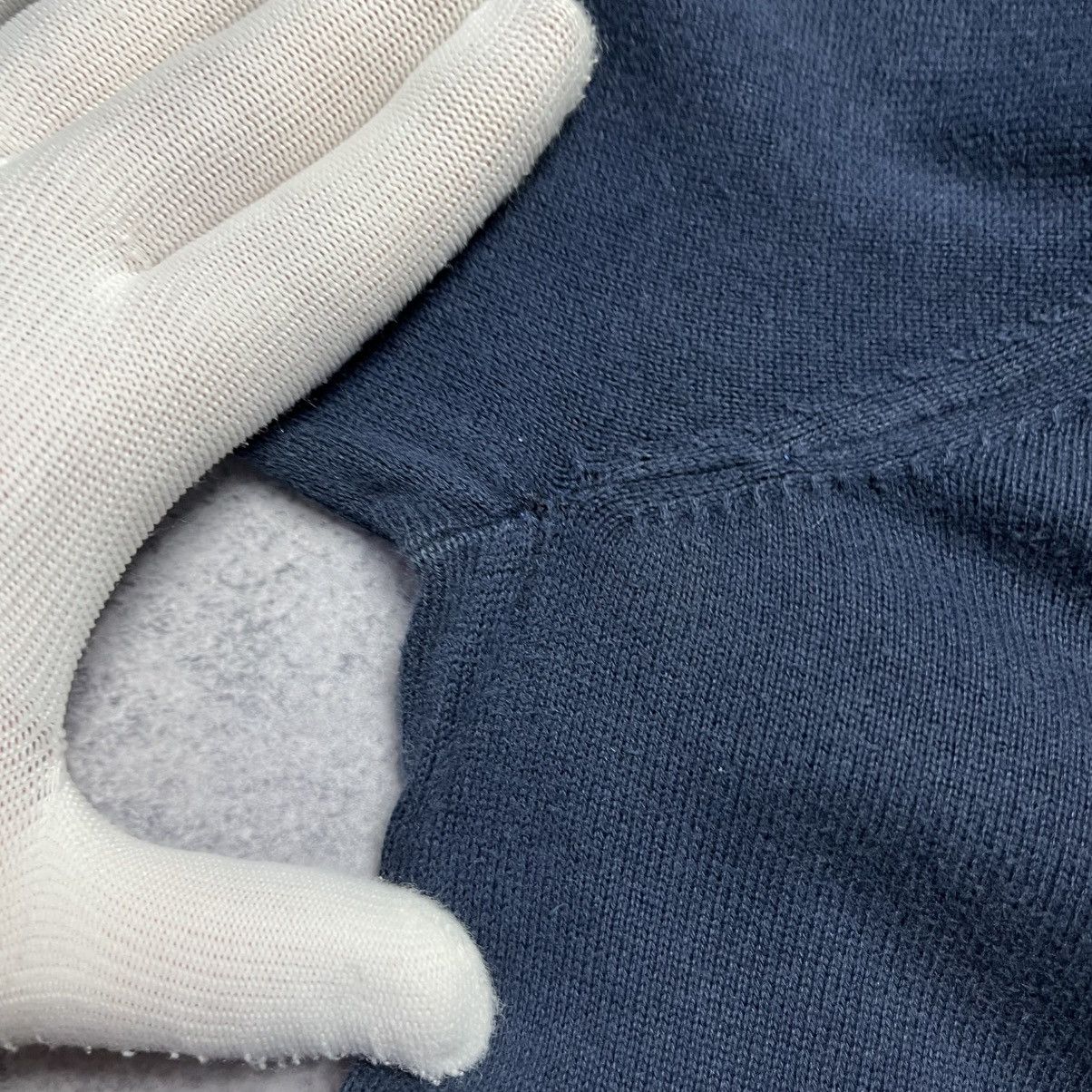 Lacoste Lacoste Blue V-Neck Sweater Streetwear Y2K Designer Size US L / EU 52-54 / 3 - 6 Thumbnail