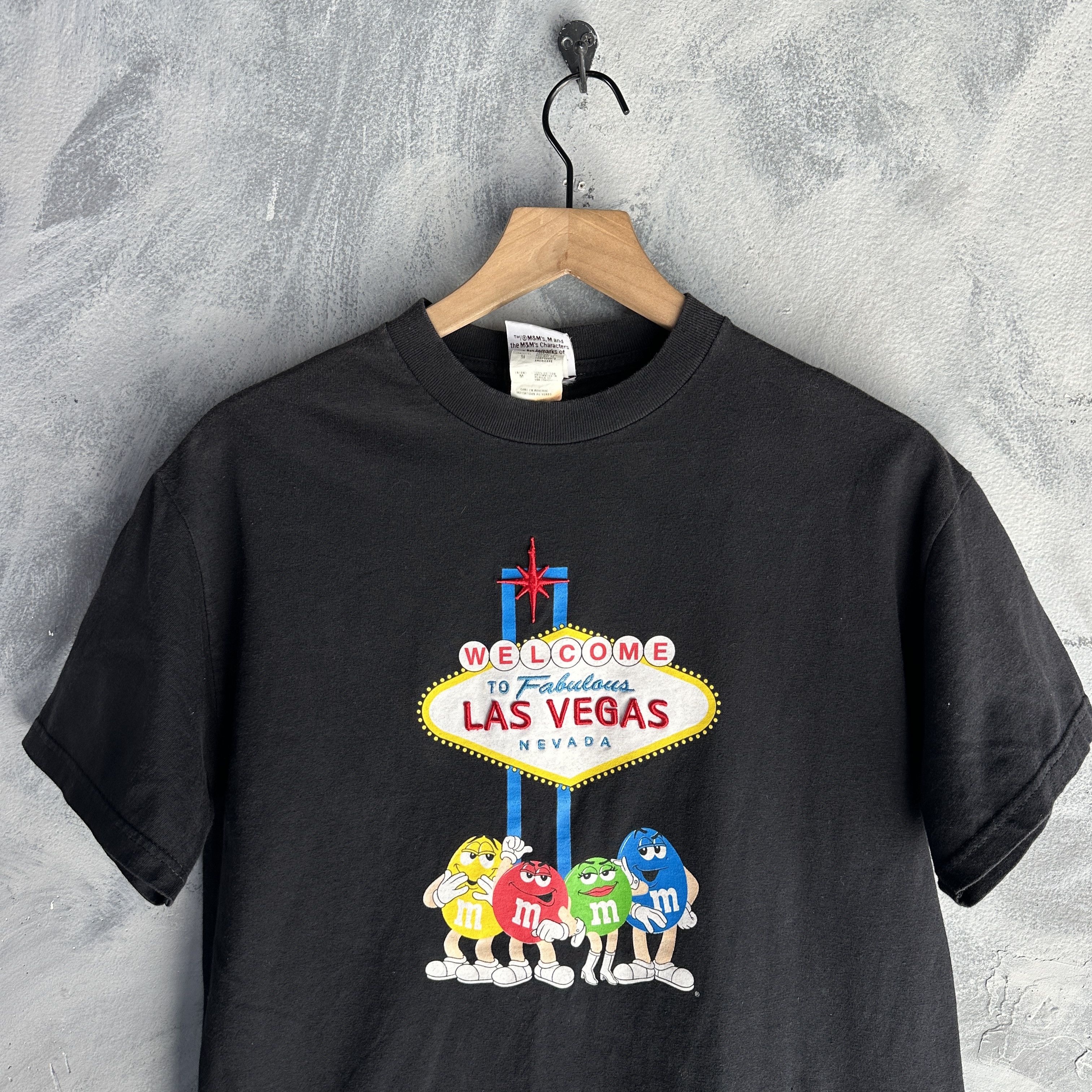 Other Vintage M&M's T Shirt Mens Medium Black Welcome to Las Vegas Size US M / EU 48-50 / 2 - 2 Thumbnail
