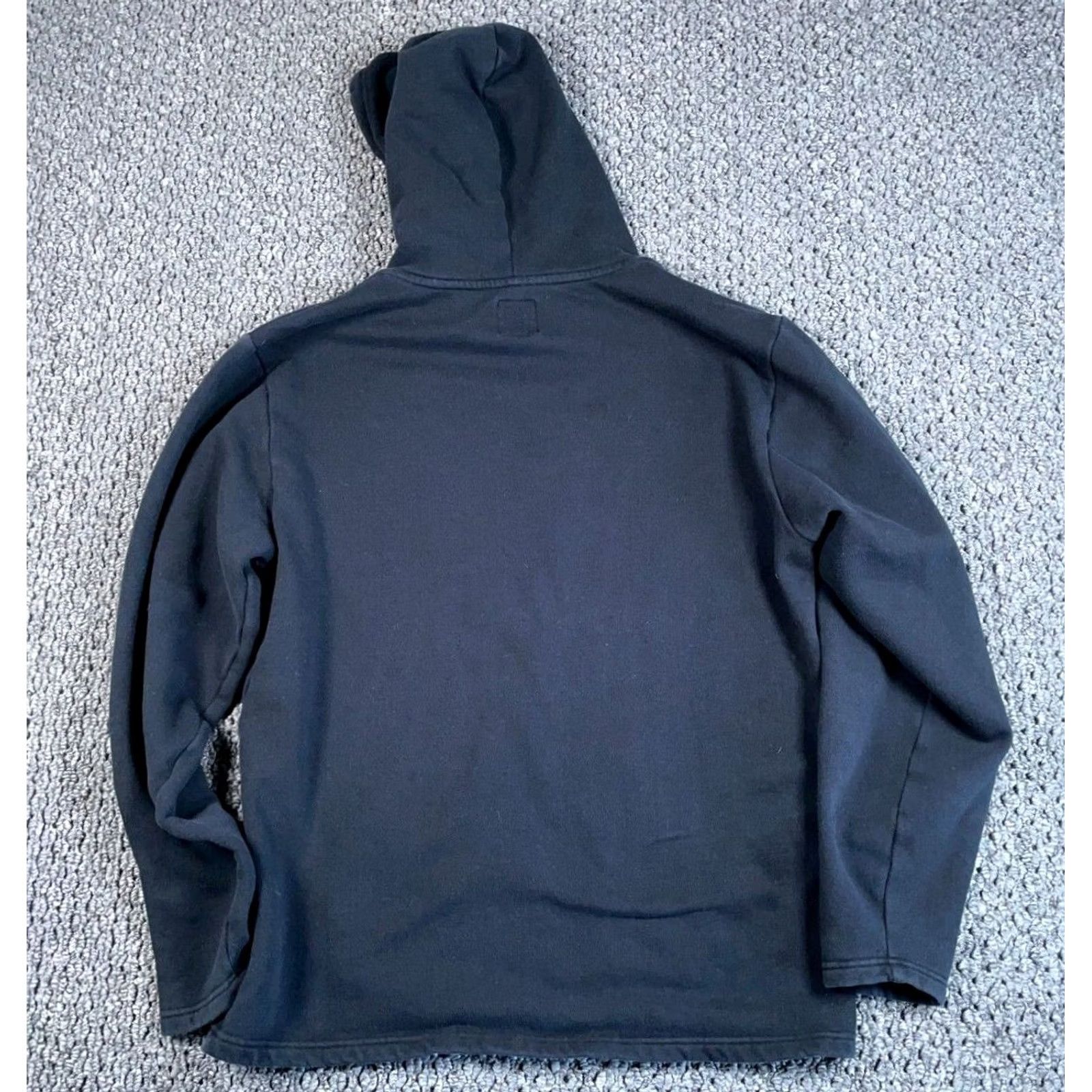 Brixton Brixton Shirt Mens XL Black Visual Relay Print Hoodie Adult Drawstring Sweatshirt Feather Size US XL / EU 56 / 4 - 2 Thumbnail