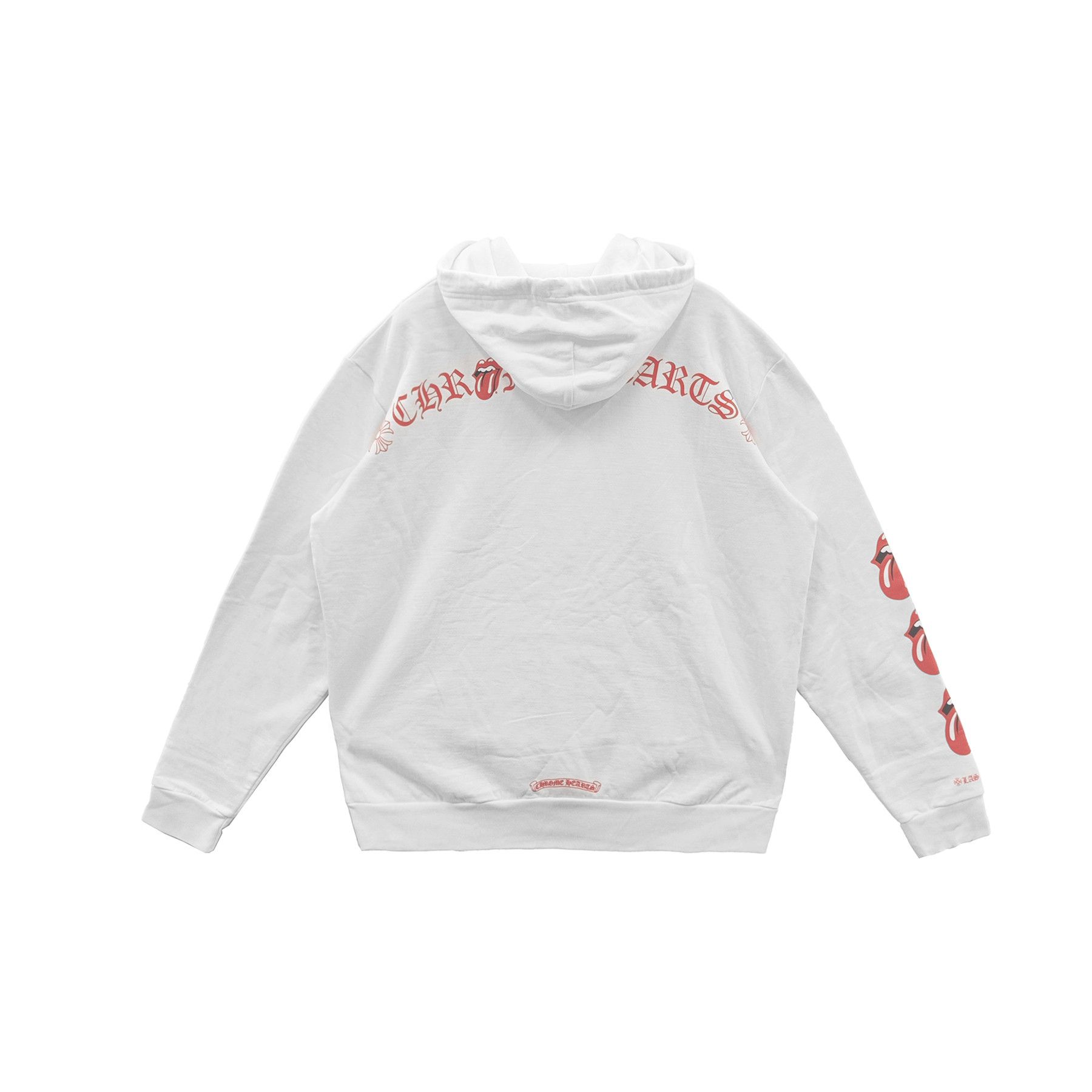 Chrome Hearts Chrome Hearts Rolling Stones Scroll Logo Hoodie Size US L / EU 52-54 / 3 - 2 Thumbnail