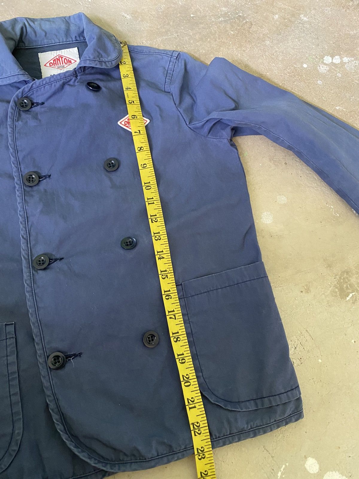 Danton Danton Double Breasted Work Jacket Navy Japan Size S / US 4 / IT 40 - 13 Thumbnail