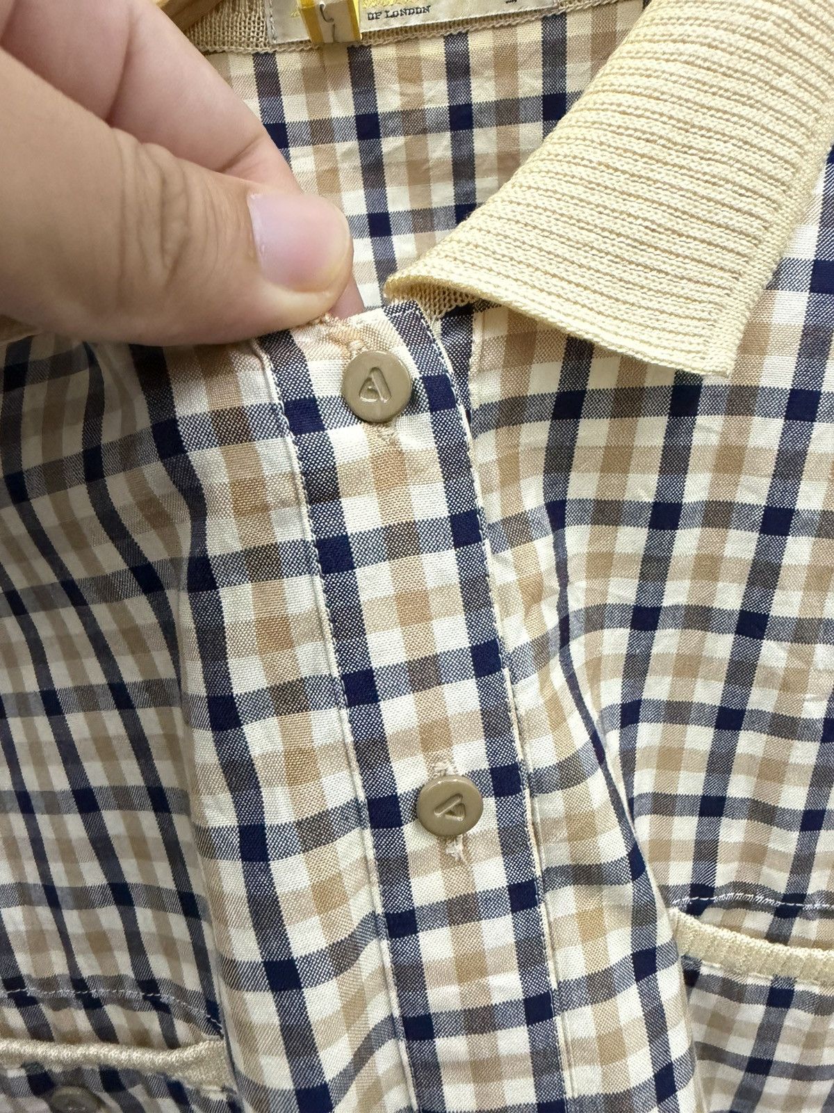 Aquascutum Aquascutum Nova Chech Shirt Size M / US 6-8 / IT 42-44 - 4 Thumbnail