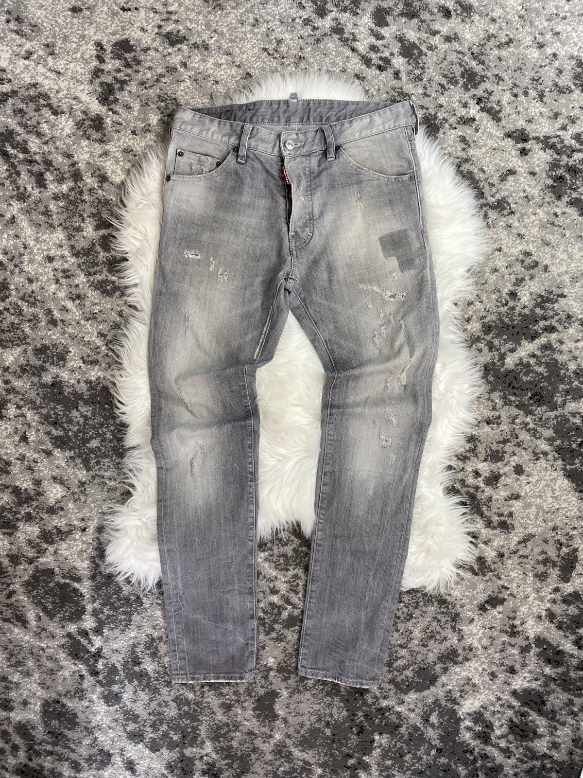 Dsquared2 × Vintage Dsquared Grey Jeans Size S-M Size US 32 / EU 48 - 1 Thumbnail