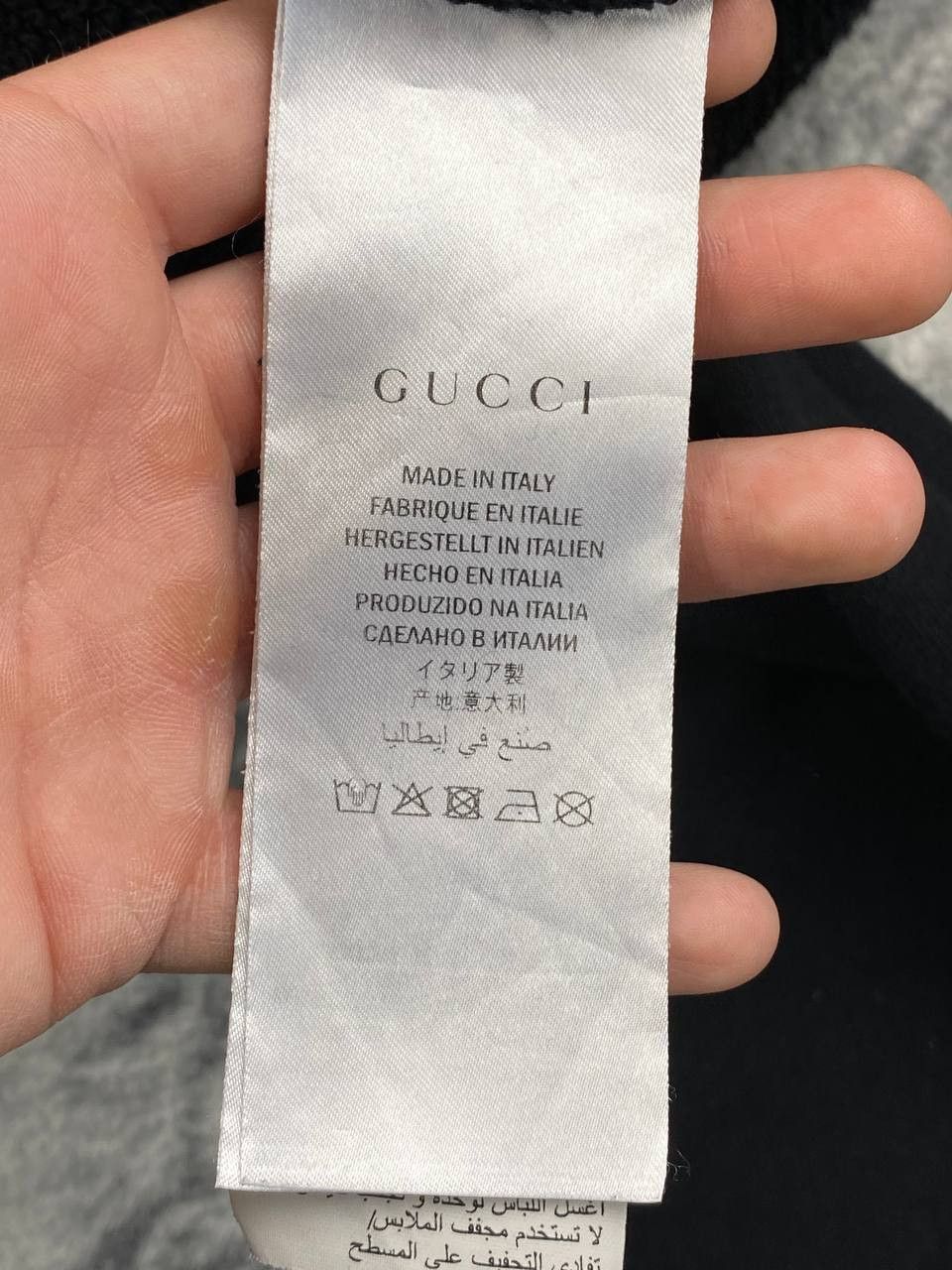 Gucci Gucci Dapper Dan Hoodie Big Logo Men Size L Black Size US L / EU 52-54 / 3 - 7 Thumbnail