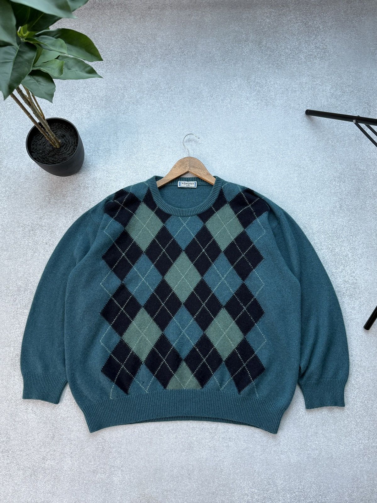 Yves Saint Laurent Vintage YSL Yves Saint Laurent Tricots Sweater Men’s L-XL Size US L / EU 52-54 / 3 - 2 Thumbnail