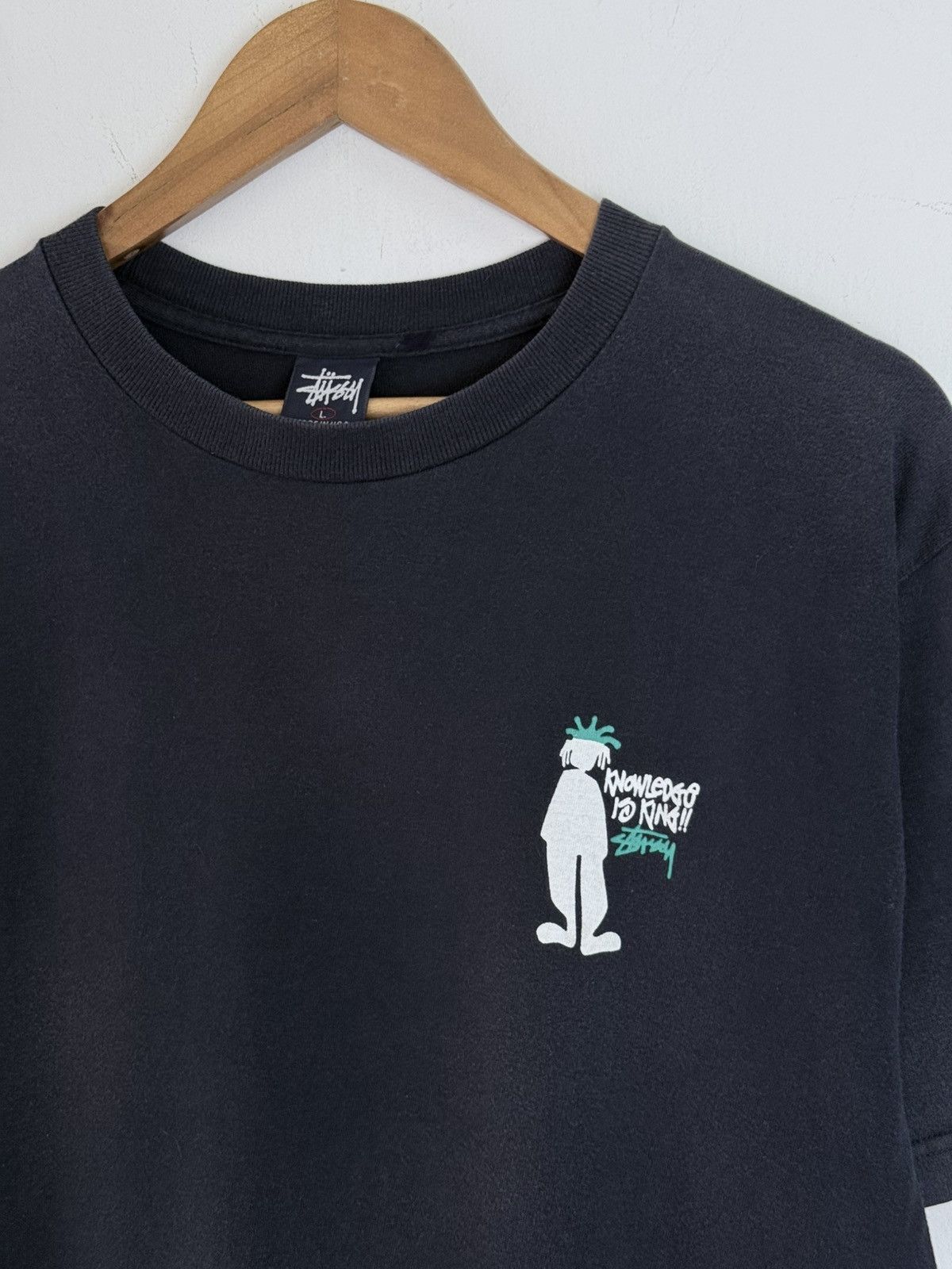 Stussy 90’s Stussy Knowledge Is King. Size US L / EU 52-54 / 3 - 4 Thumbnail