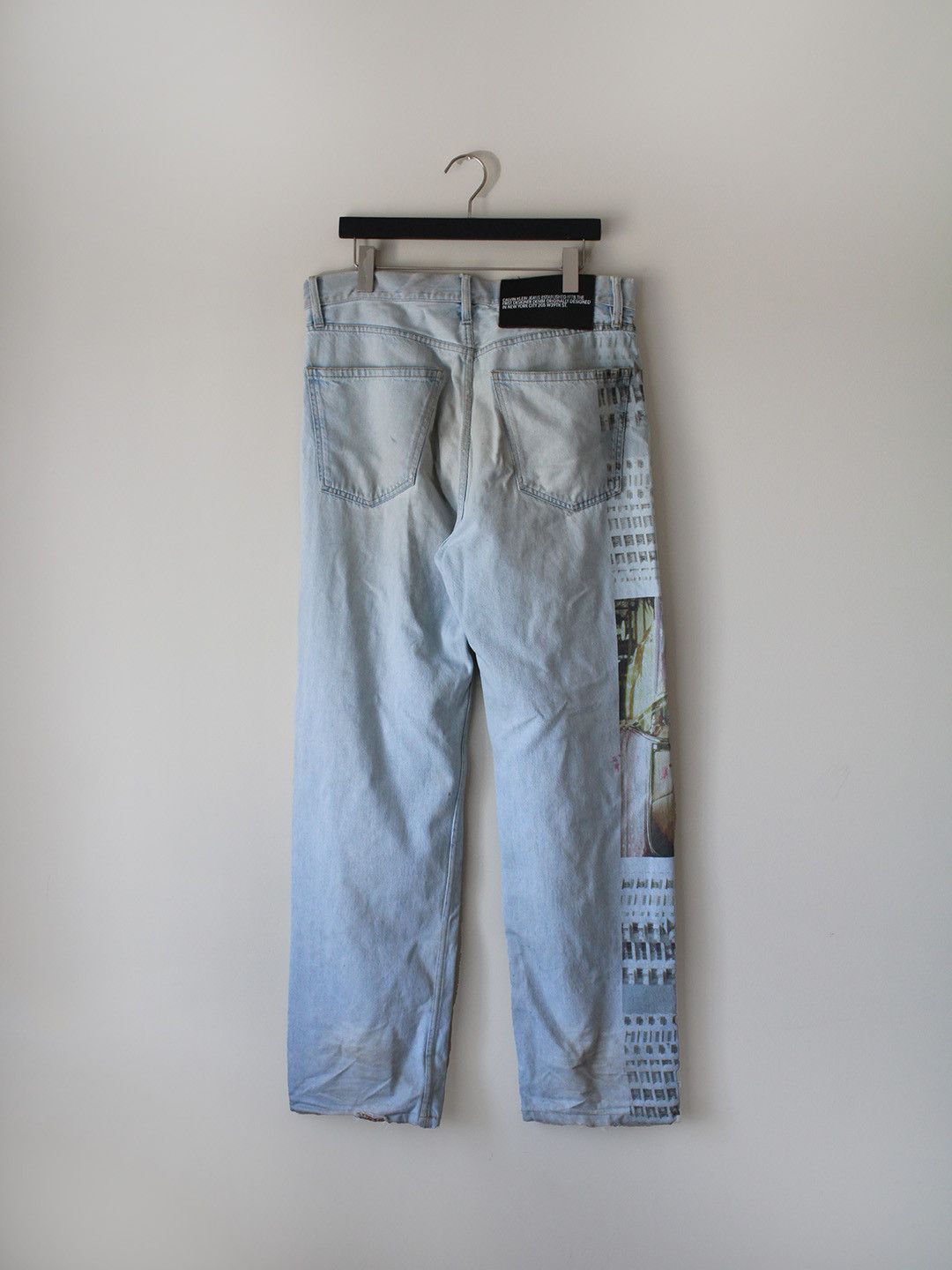Calvin Klein 205W39NYC Raf Simons Digital Print Baggy Jeans Size US 34 / EU 50 - 2 Thumbnail