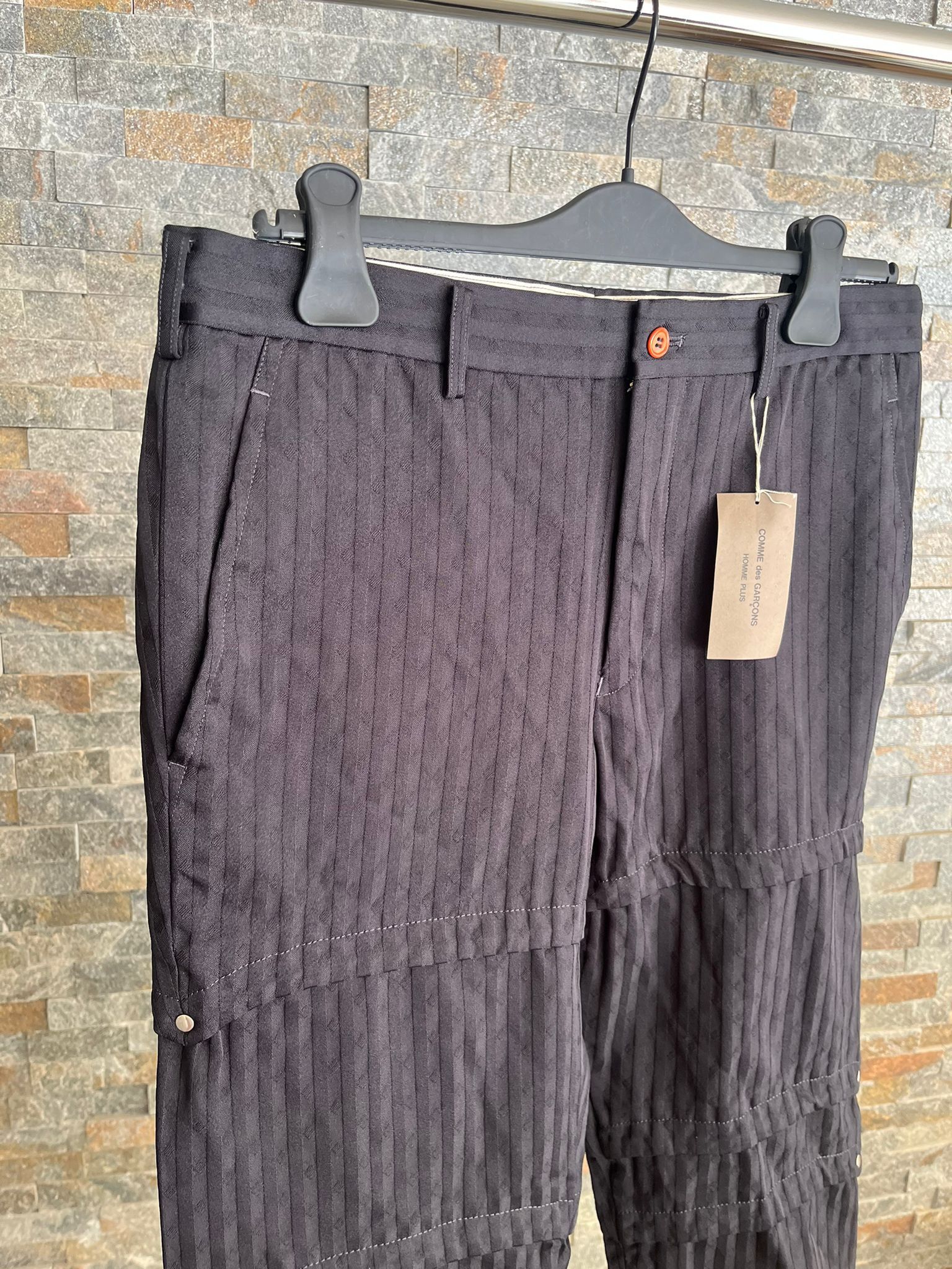 Comme des Garcons CDG Homme Plus Pants in Black Size US 32 / EU 48 - 6 Thumbnail