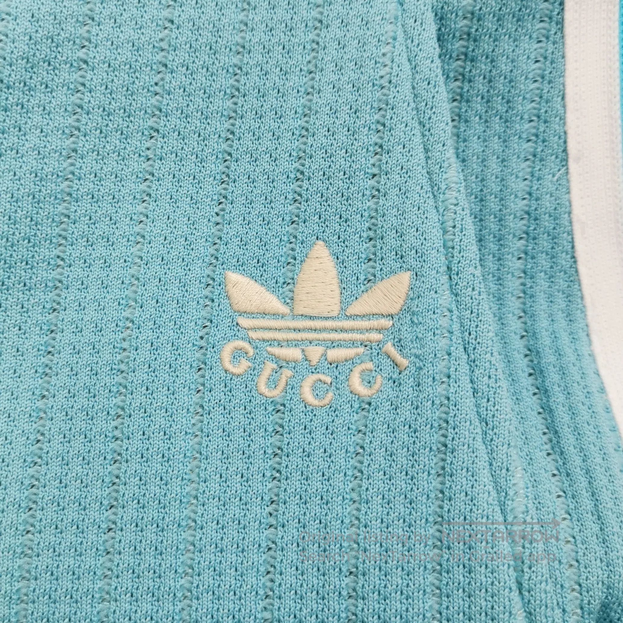 Gucci Gucci x Adidas Cotton Logo Striped Pants M. Size US 32 / EU 48 - 1 Thumbnail