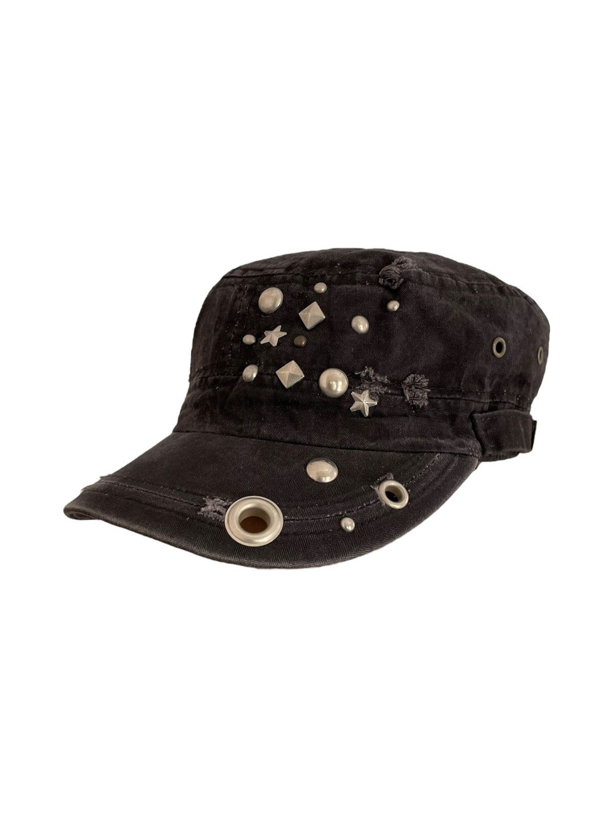 Japanese Brand Japan Studded Cadet Hat Twofold Style Size ONE SIZE - 1 Thumbnail