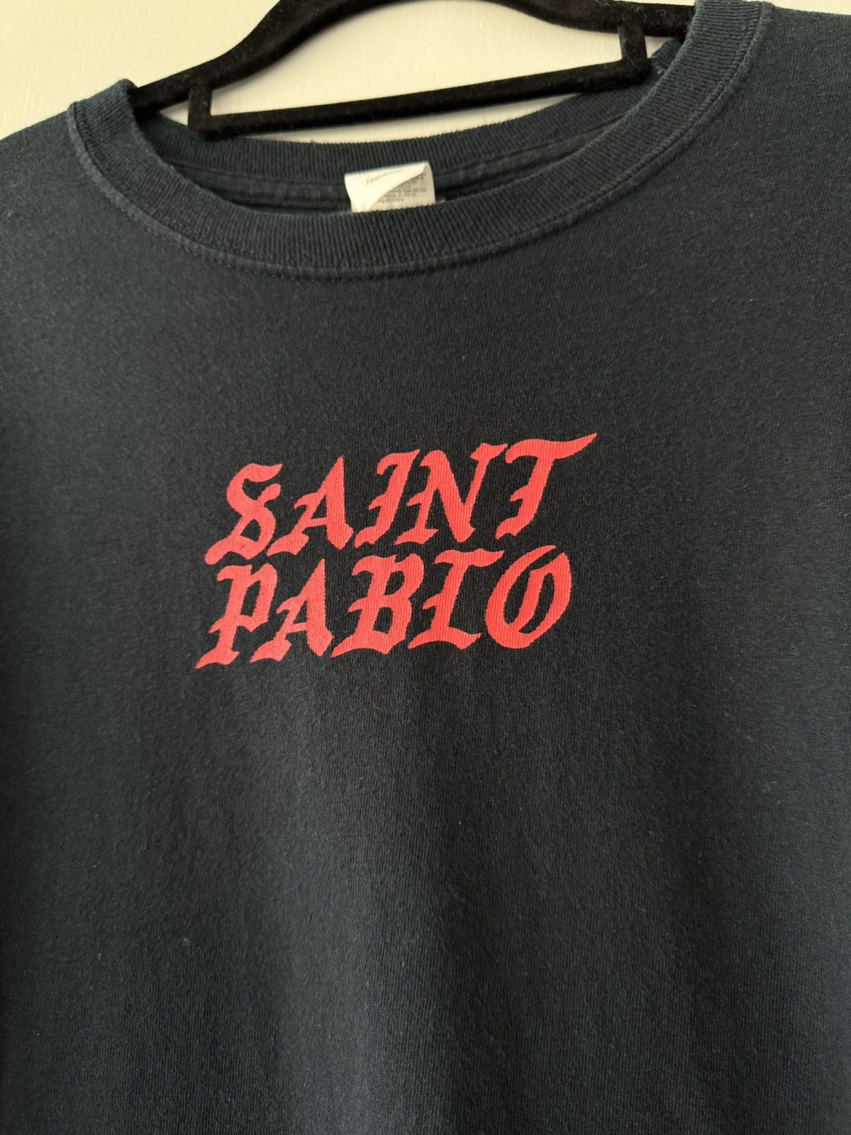 Kanye West Kanye West Saint Pablo Kim Kardashian Tour L/S Tee Black Size US M / EU 48-50 / 2 - 4 Thumbnail