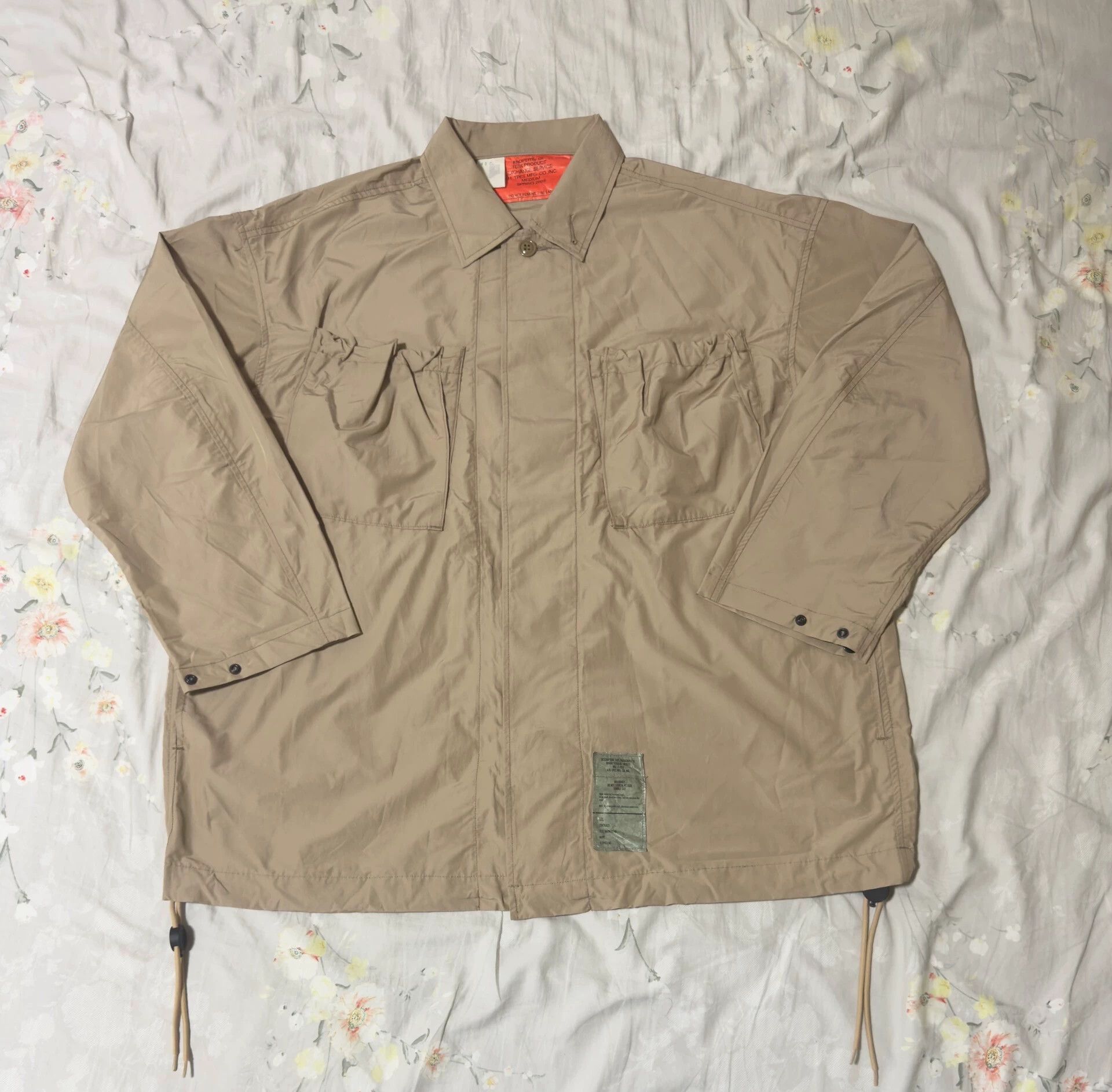 N.Hoolywood n.hoolywood 23ss Military Paratrooper Jacket Light Khaki M Size US M / EU 48-50 / 2 - 1 Thumbnail