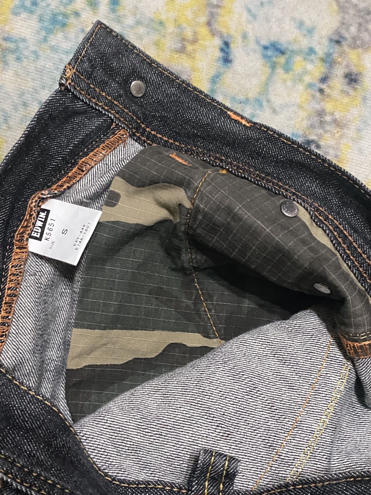 Edwin RARE💥 Stonewash vintage Edwin 505 Bushpant jeans Size US 29 - 14 Thumbnail