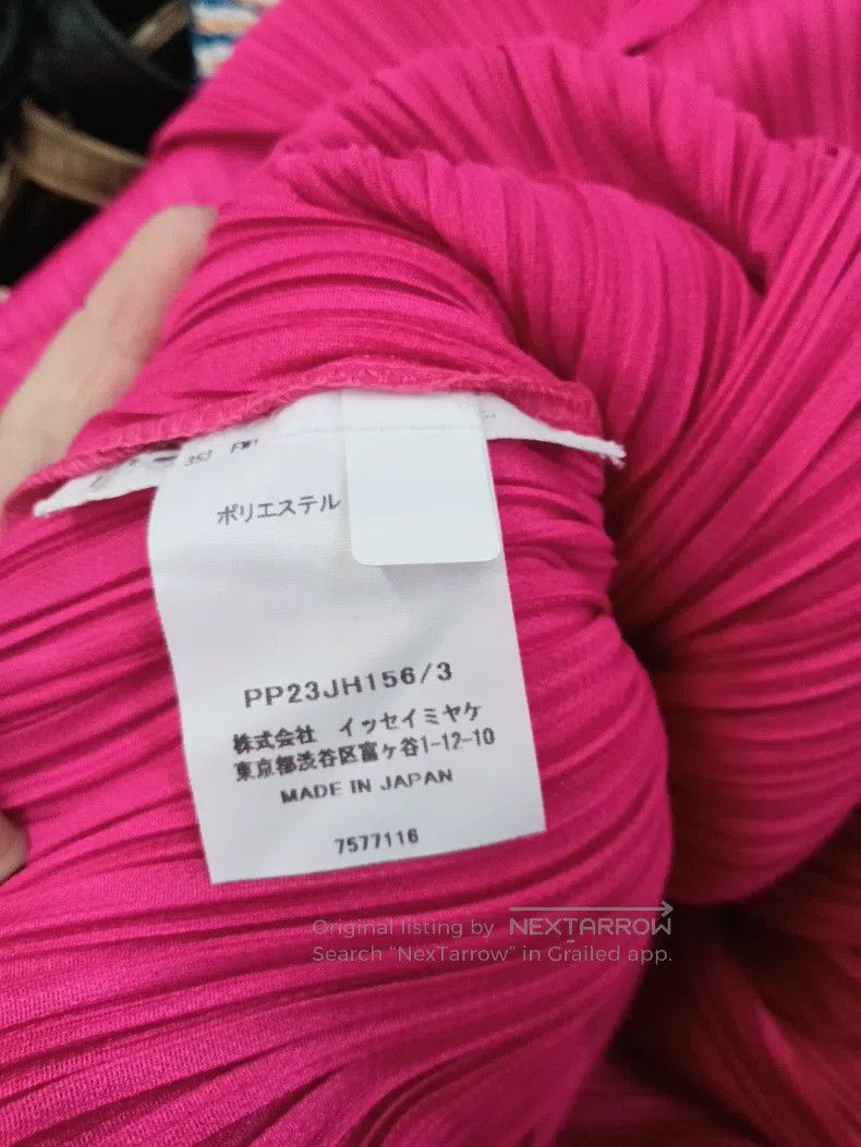Issey Miyake Issey Miyake Pleated Dress - Peach Pink Size L / US 10 / IT 46 - 3 Thumbnail