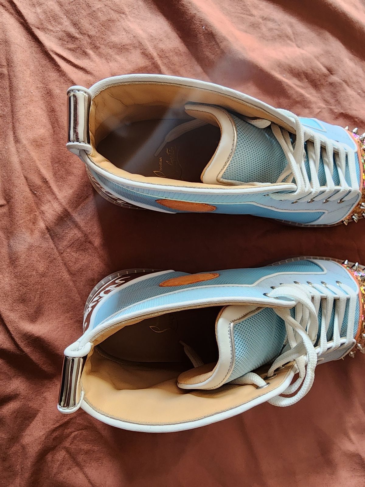 Christian Louboutin New Christian Louboutin Fun Lou Spikes Flat Men’s Size 12.5 Size US 12.5 / EU 45-46 - 6 Thumbnail