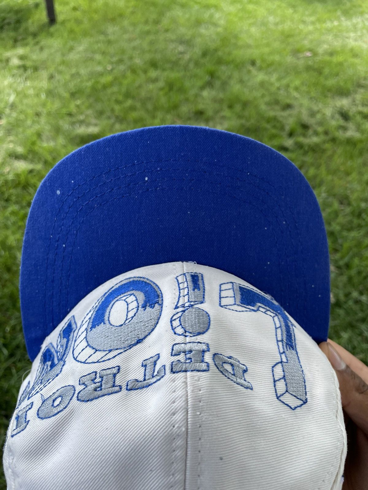 Drew Pearson Vintage 90s Detroit Lions Graffiti Hat Drew Pearson Snapback Size ONE SIZE - 10 Thumbnail