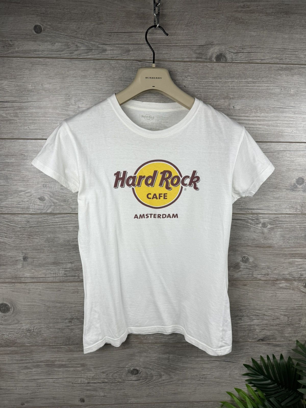 Hard Rock Cafe Amsterdam 💃 woman tee size M/L