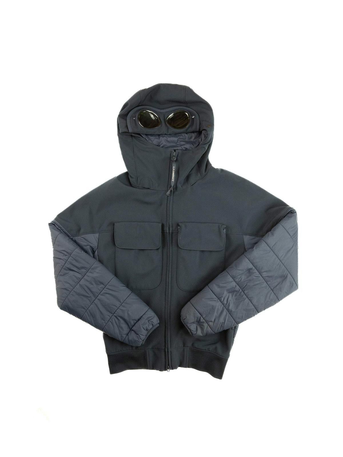 C.P. Company Company Mens Navy Shell-R Goggle Jacket Medium Navy Size US M / EU 48-50 / 2 - 1 Thumbnail