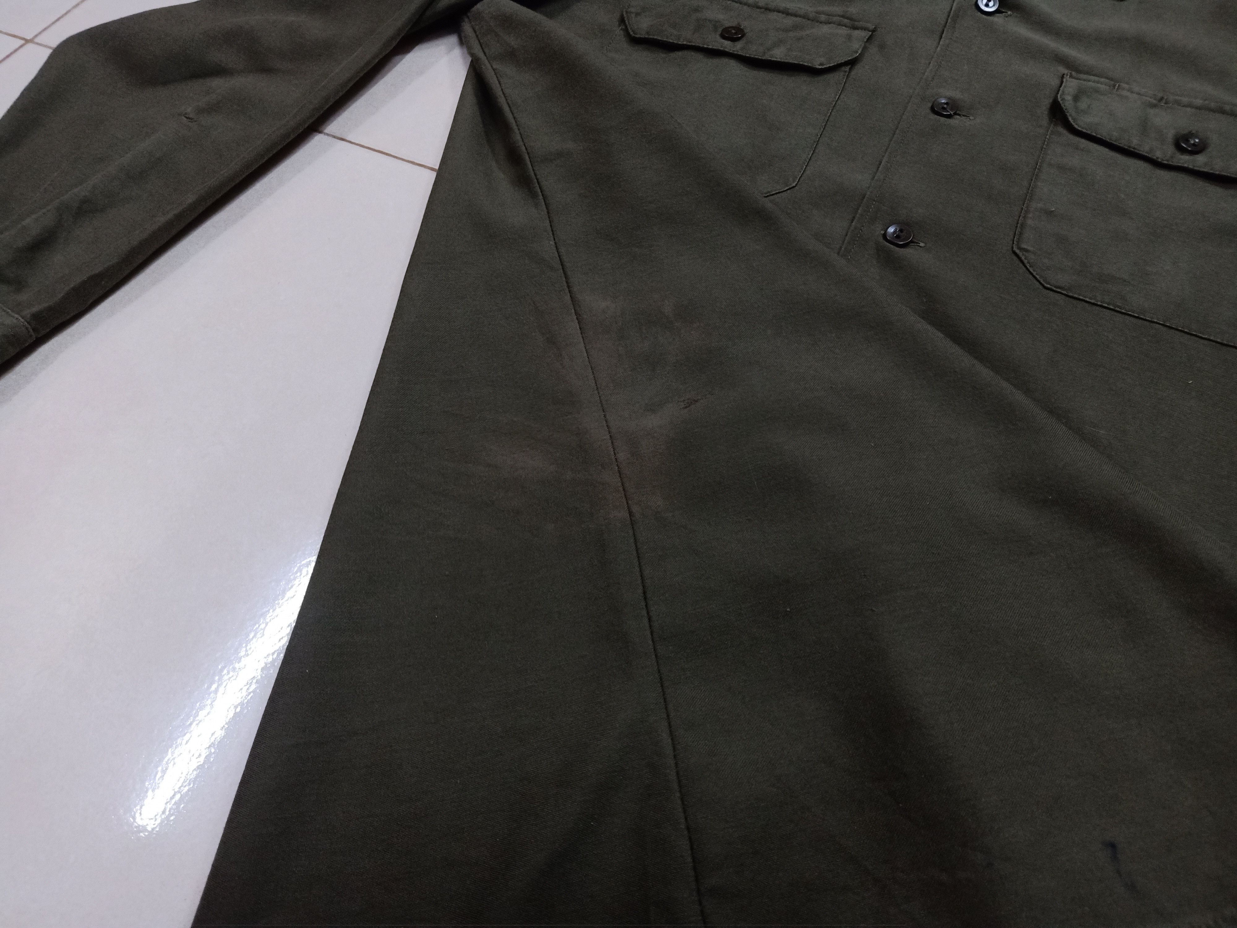 Other 1985 WAHLER Germany Military Army Field Shirt Size US L / EU 52-54 / 3 - 11 Thumbnail