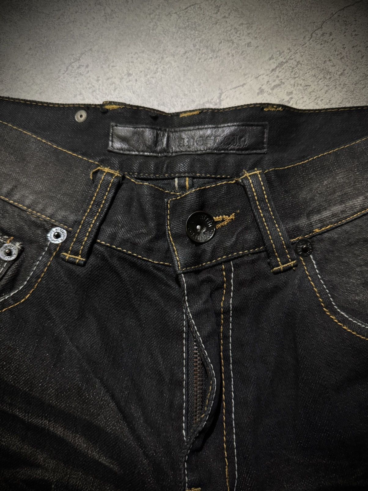 Hysteric Glamour Y2k Apestcip Ifsixwasnine Distressed Jeans Size US 31 - 10 Thumbnail