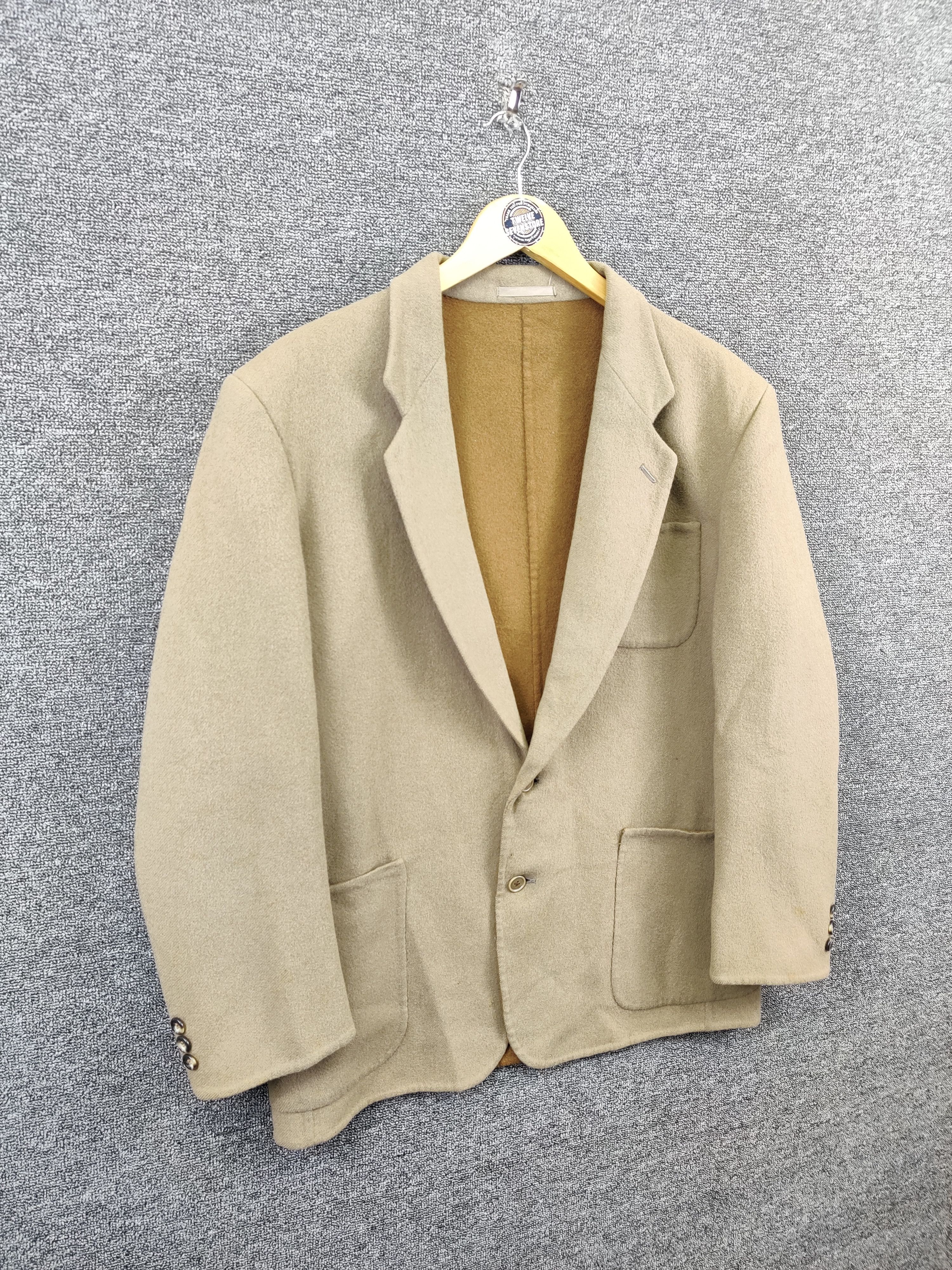 Yves Saint Laurent Vintage Yves Saint Laurent Wool Blazer Coat Size US L / EU 52-54 / 3 - 5 Thumbnail