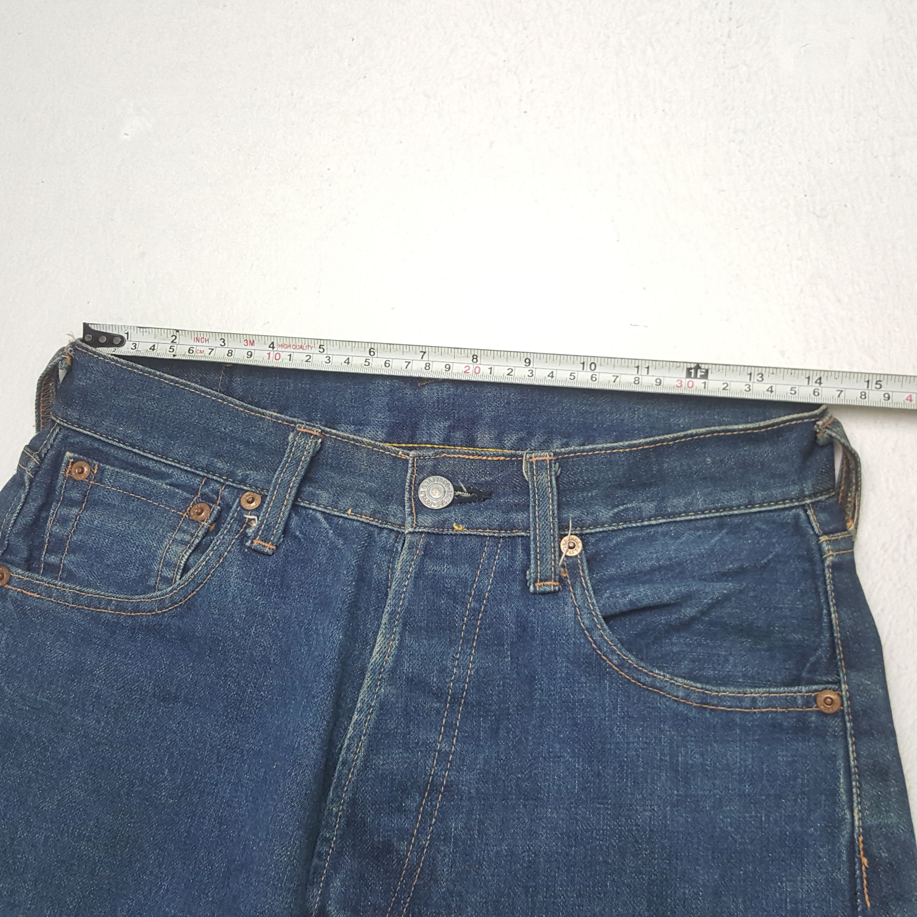 Japanese Brand Vintage Evis Japanese Daicock Custom Art Denim Jeans C280N32 Size US 28 / EU 44 - 10 Thumbnail