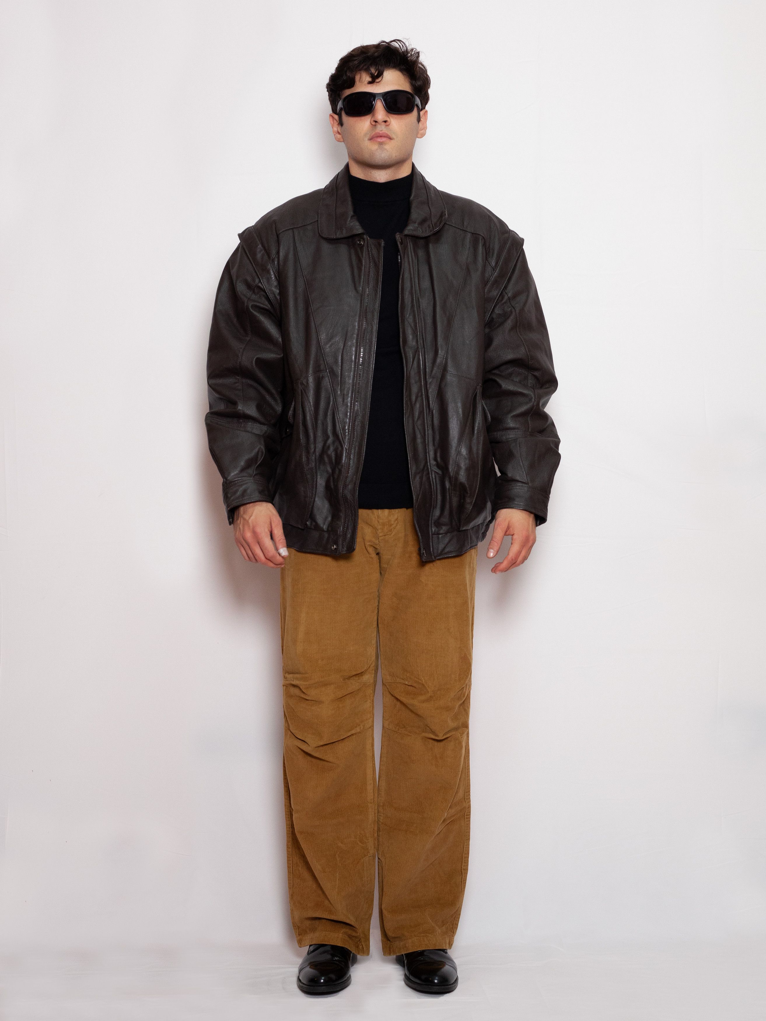 Vintage Vintage leather jacket Bill AA09 Size US L / EU 52-54 / 3 - 2 Thumbnail