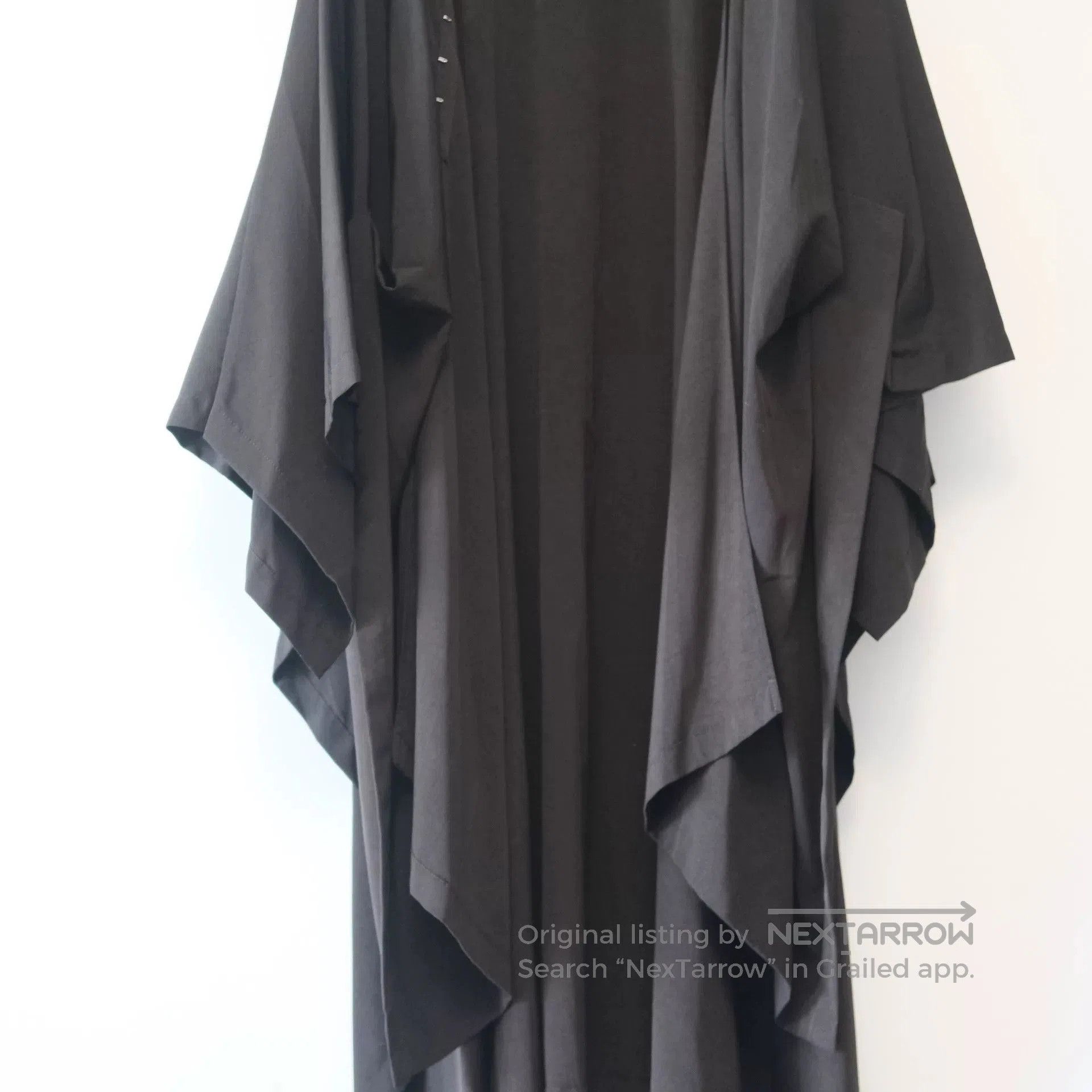 Yohji Yamamoto Yohji Yamamoto Women’s Black Cardigan Jacket. Size M / US 6-8 / IT 42-44 - 6 Thumbnail