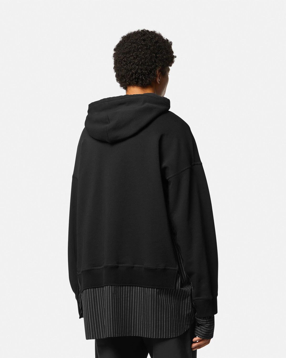 Versace !DS! SS23 Versace Stripped Paneled Reworked Sweatshirt Size US M / EU 48-50 / 2 - 4 Thumbnail