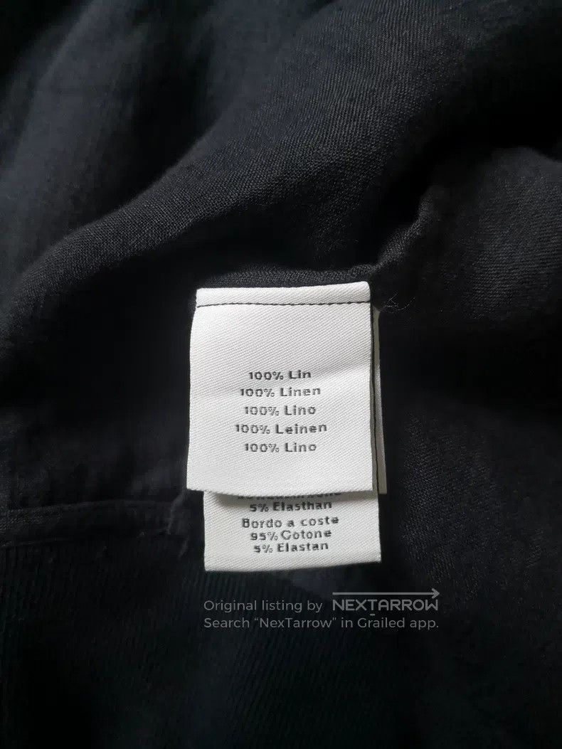 Hermes Hermes Men's Linen Jacket, 100% Linen Fabric, Navy, Lightw Size US L / EU 52-54 / 3 - 6 Thumbnail